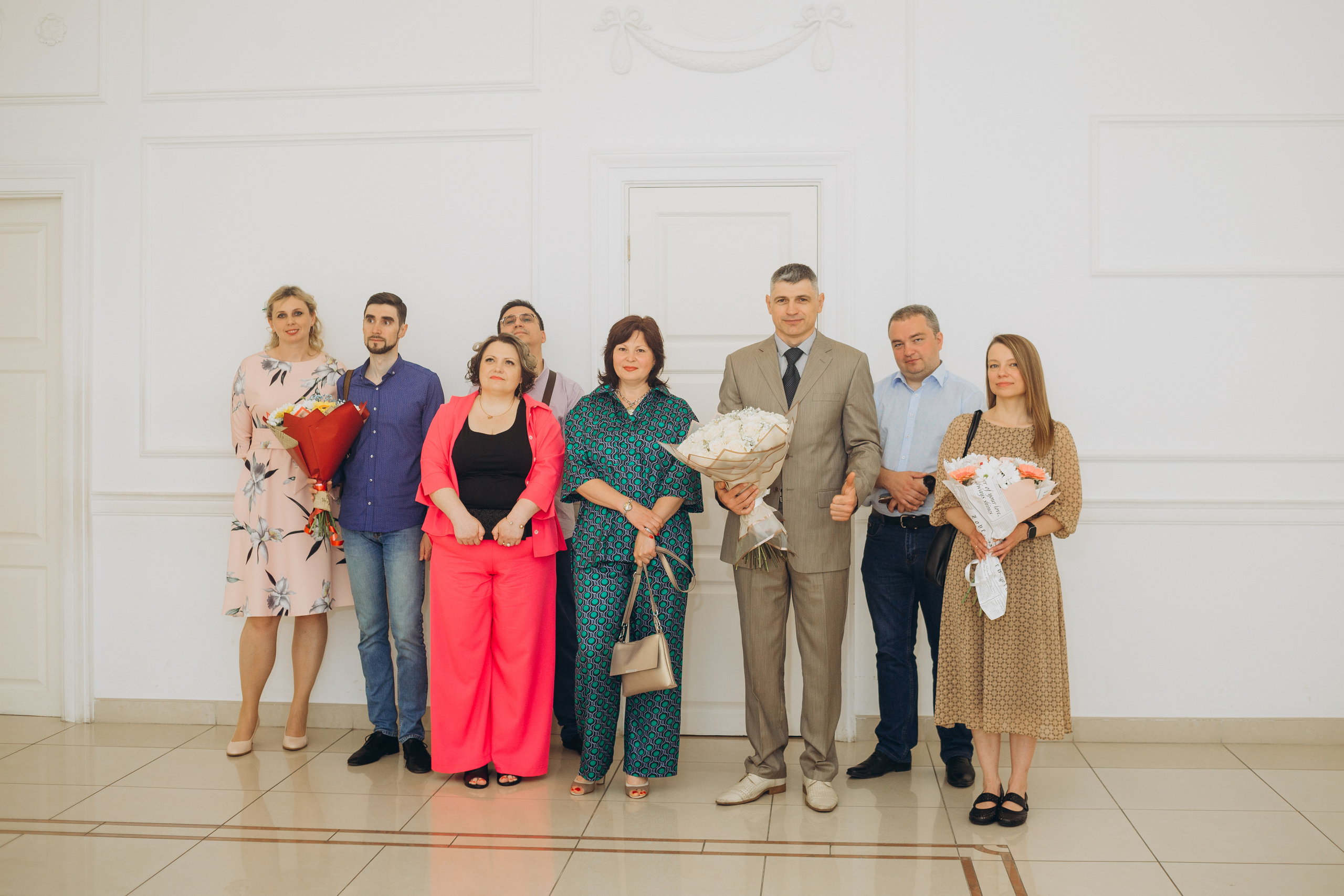 Свадебный день Владимира и Екатерины. Регистрация и прогулка. Фотография и видеосъемка в Воронеже