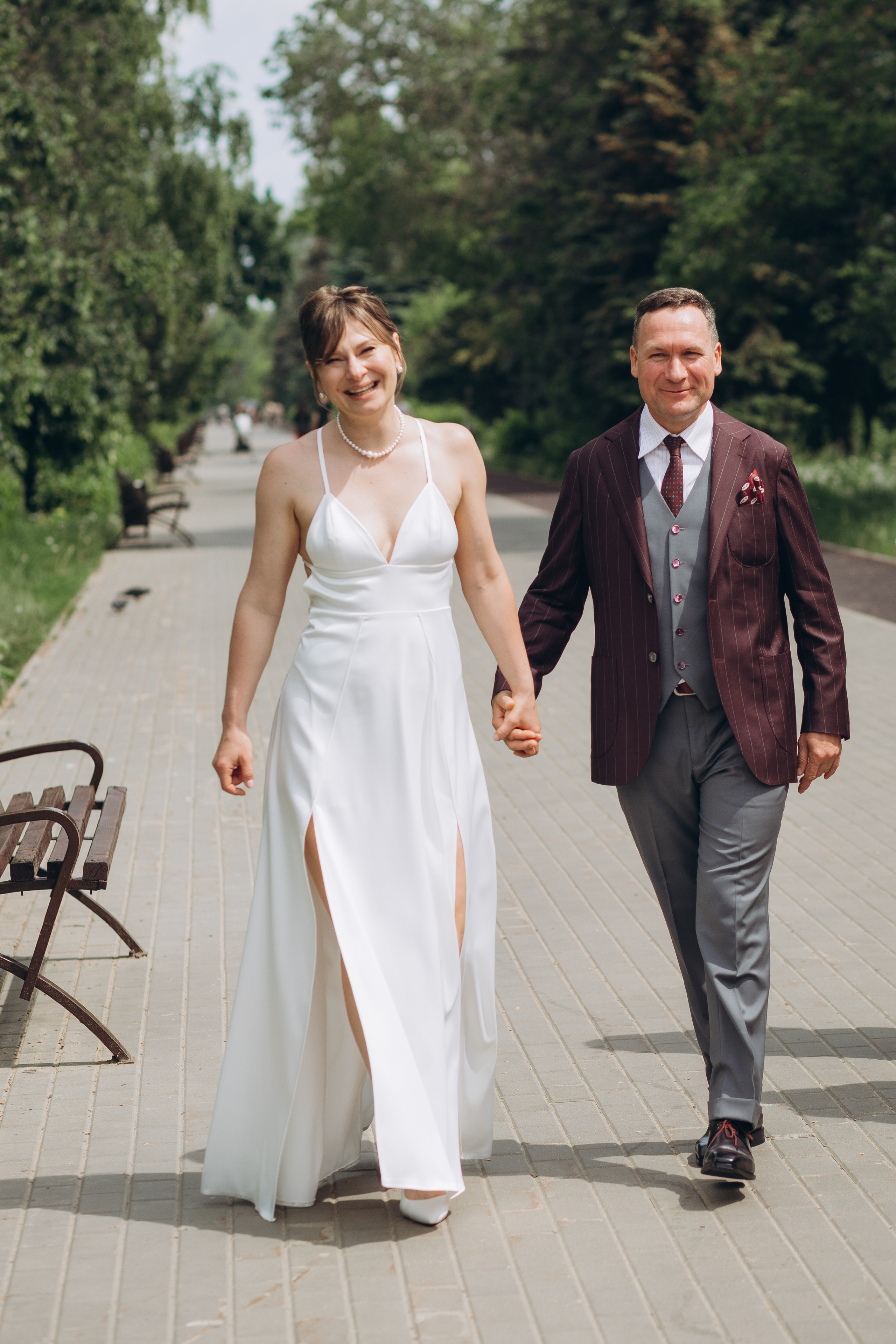 Свадебный день Владимира и Екатерины. Регистрация и прогулка. Фотография и видеосъемка в Воронеже