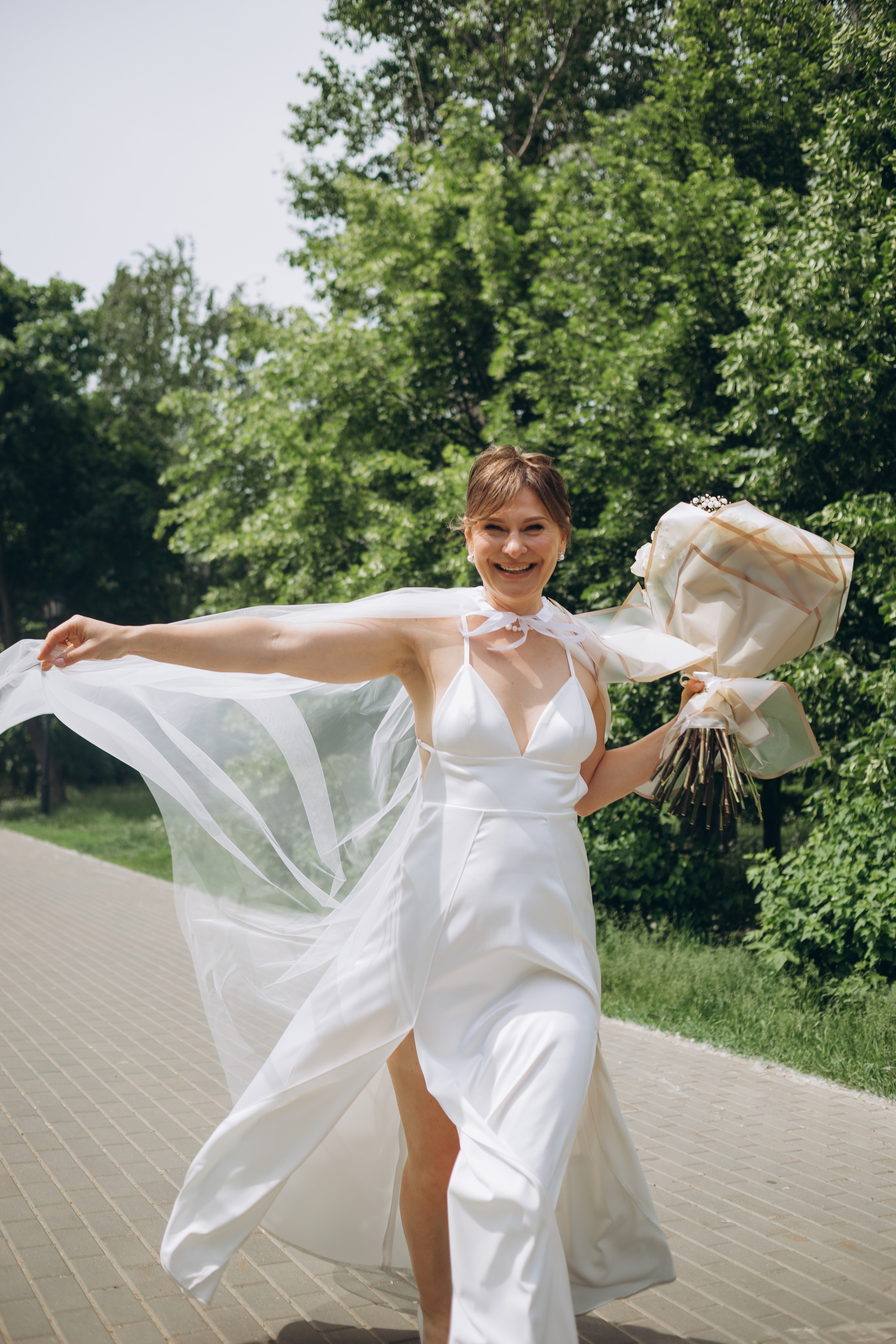 Свадебный день Владимира и Екатерины. Регистрация и прогулка. Фотография и видеосъемка в Воронеже