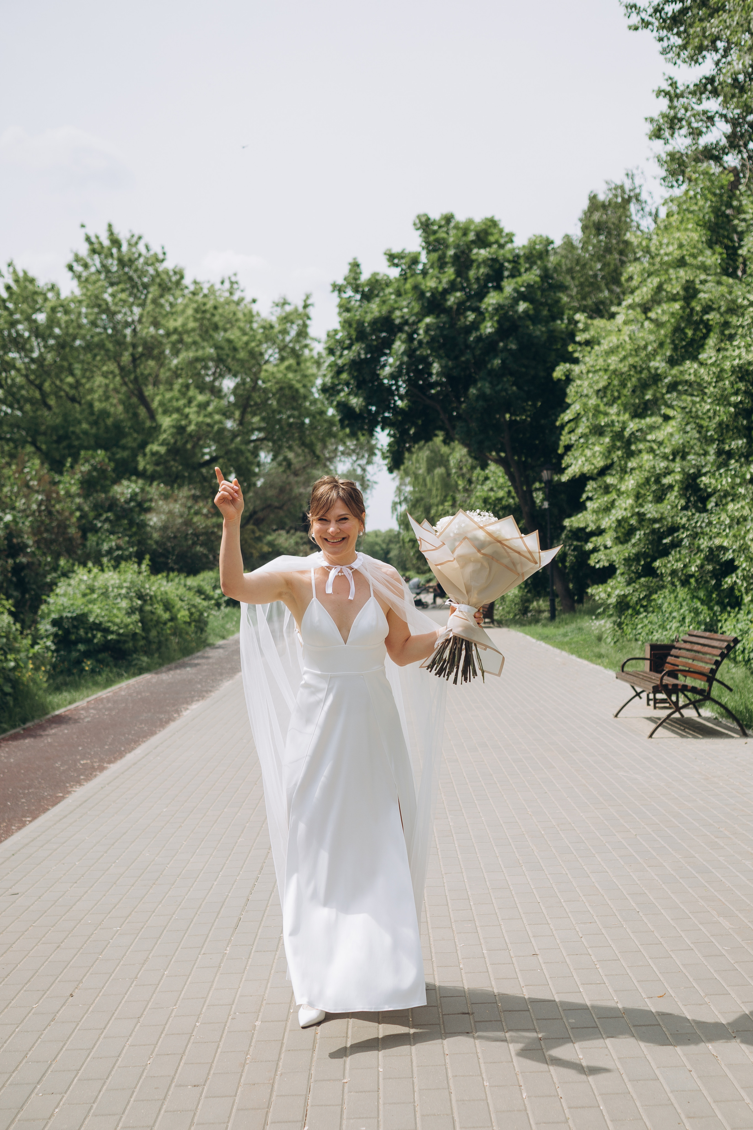 Свадебный день Владимира и Екатерины. Регистрация и прогулка. Фотография и видеосъемка в Воронеже