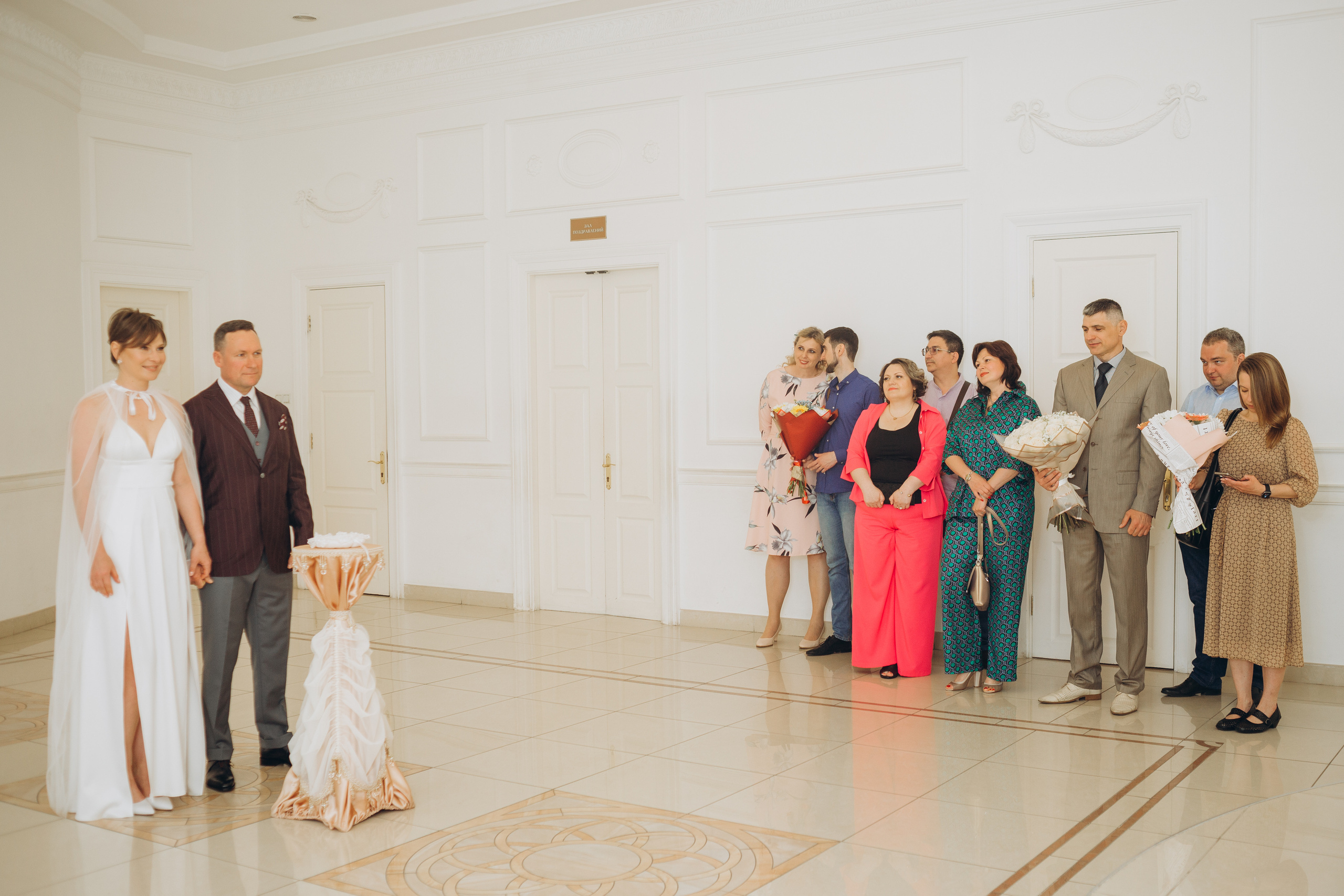 Свадебный день Владимира и Екатерины. Регистрация и прогулка. Фотография и видеосъемка в Воронеже