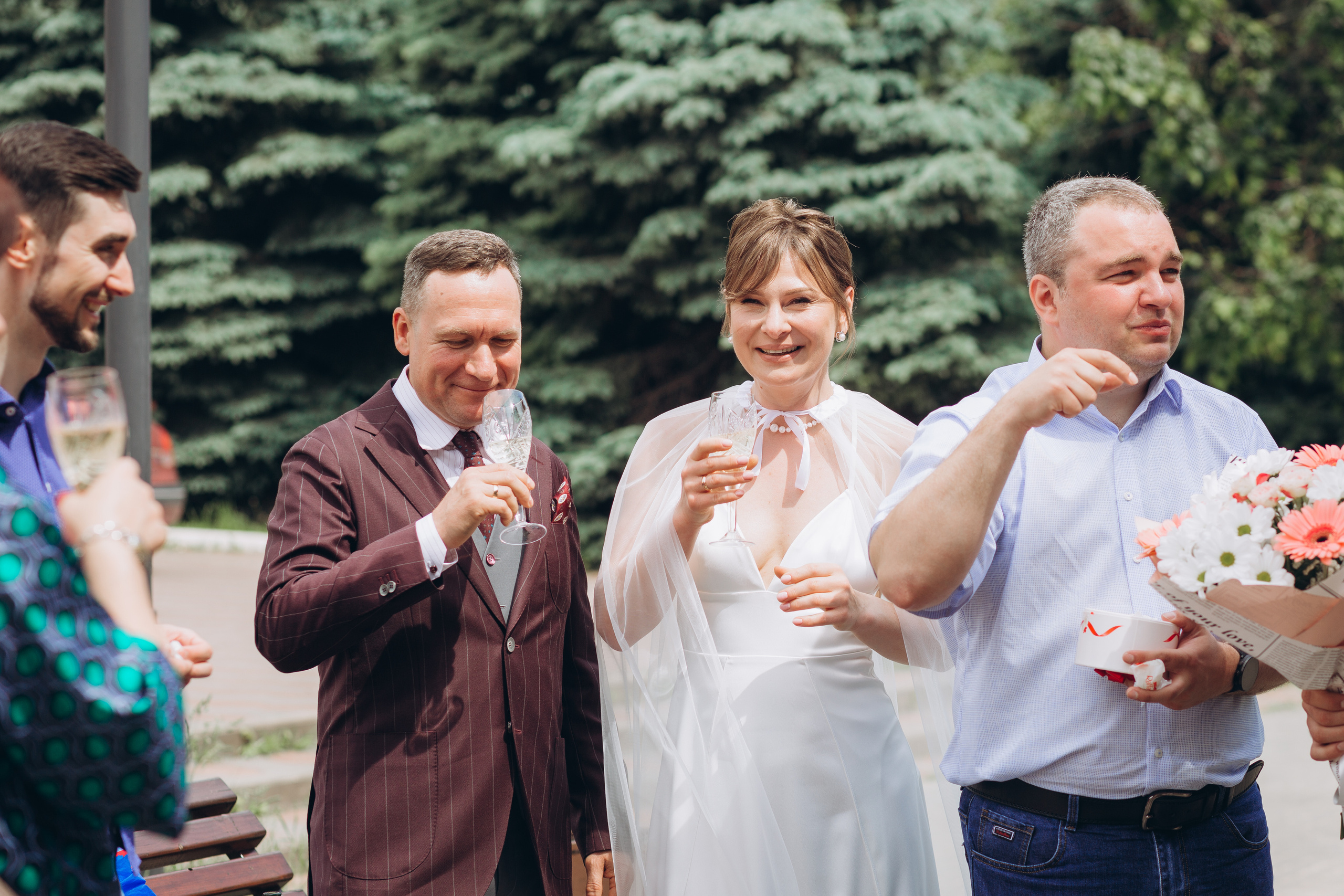 Свадебный день Владимира и Екатерины. Регистрация и прогулка. Фотография и видеосъемка в Воронеже