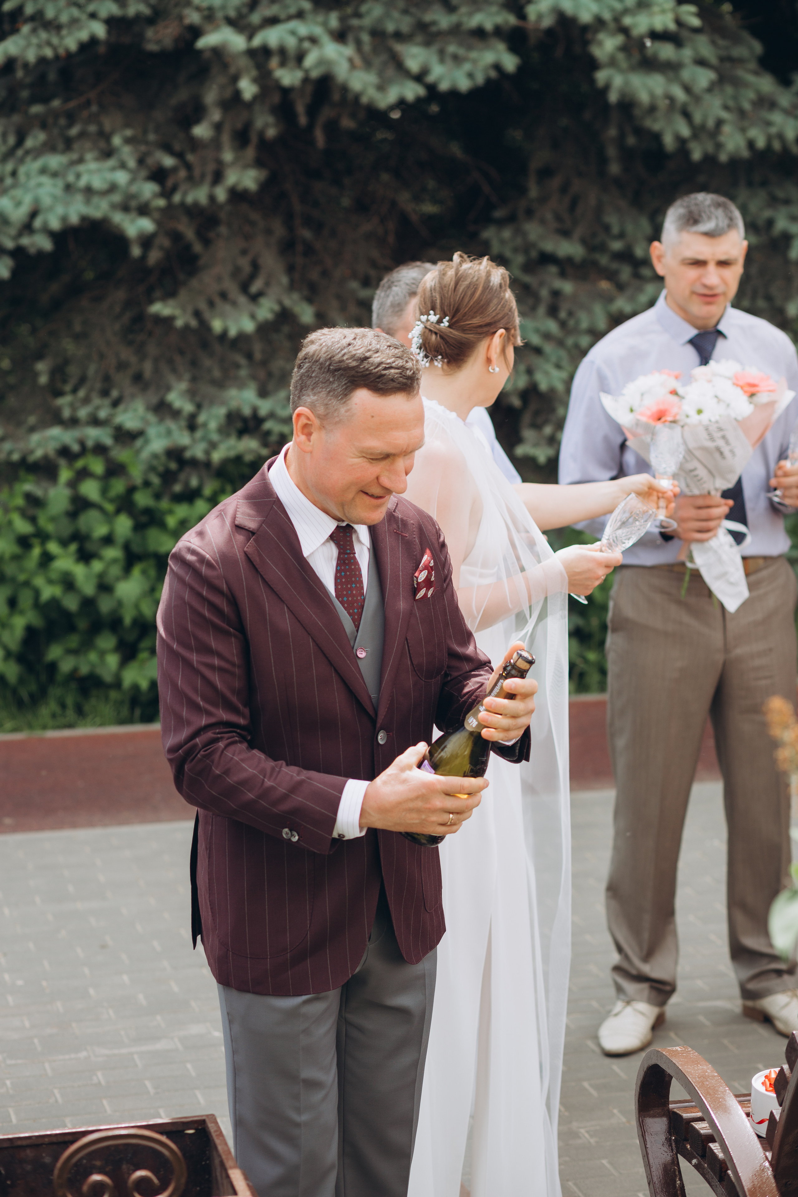 Свадебный день Владимира и Екатерины. Регистрация и прогулка. Фотография и видеосъемка в Воронеже