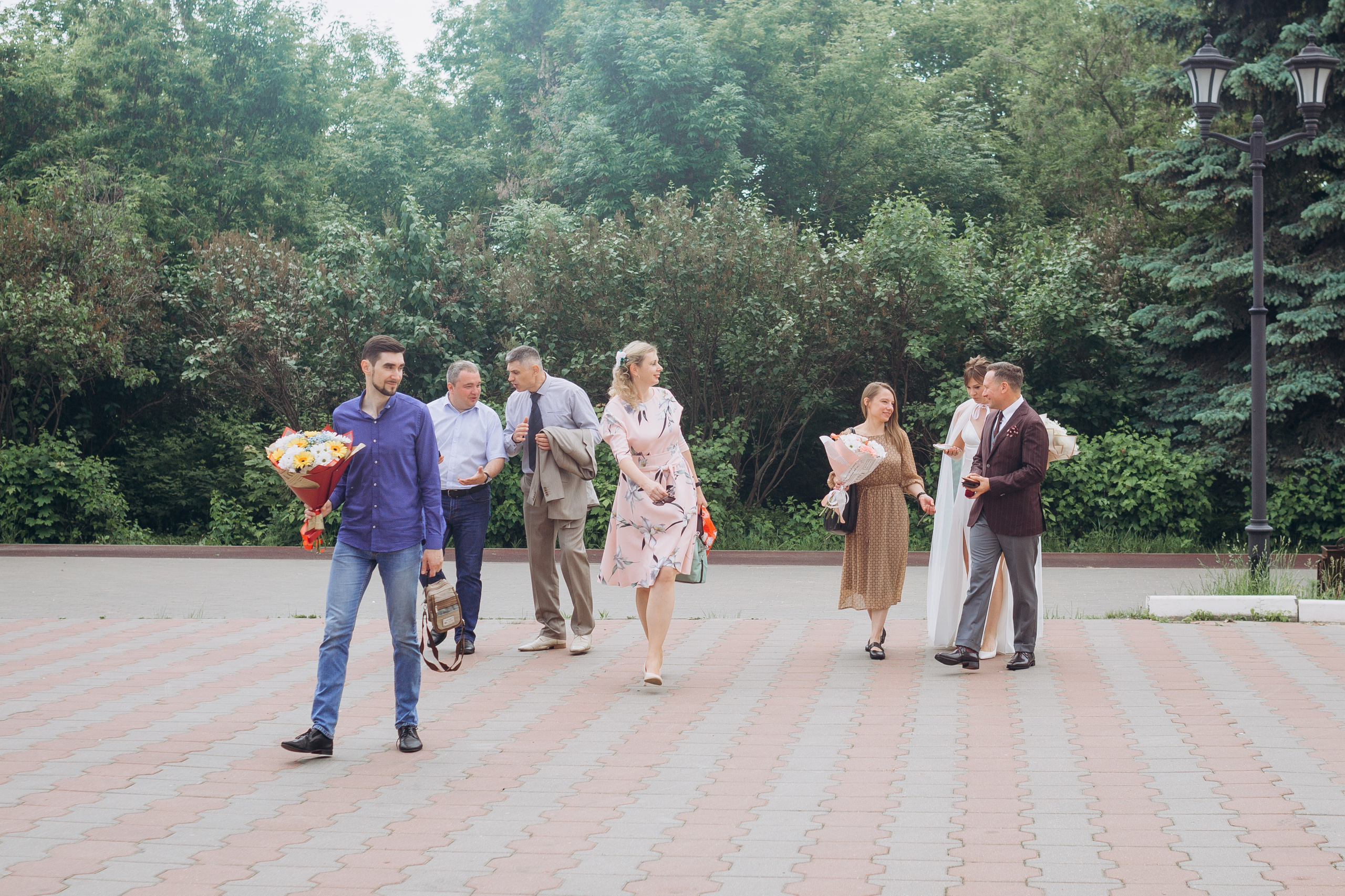 Свадебный день Владимира и Екатерины. Регистрация и прогулка. Фотография и видеосъемка в Воронеже