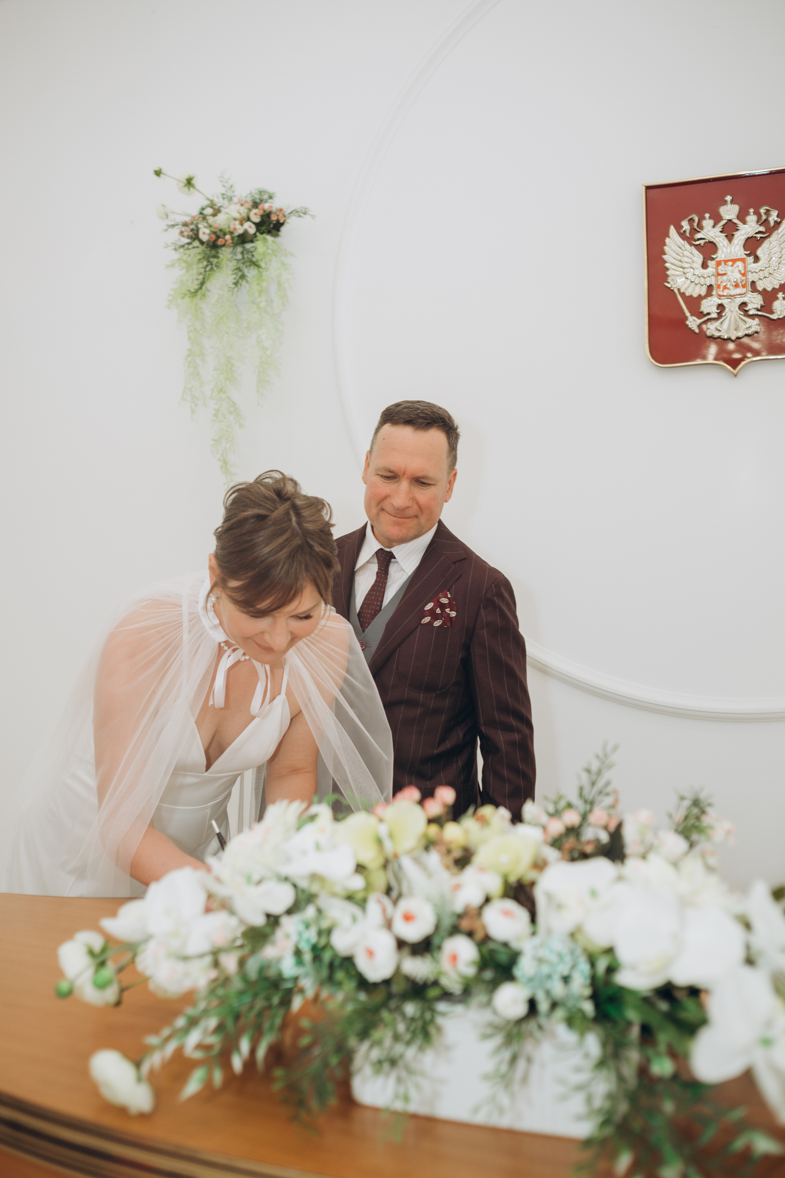 Свадебный день Владимира и Екатерины. Регистрация и прогулка. Фотография и видеосъемка в Воронеже