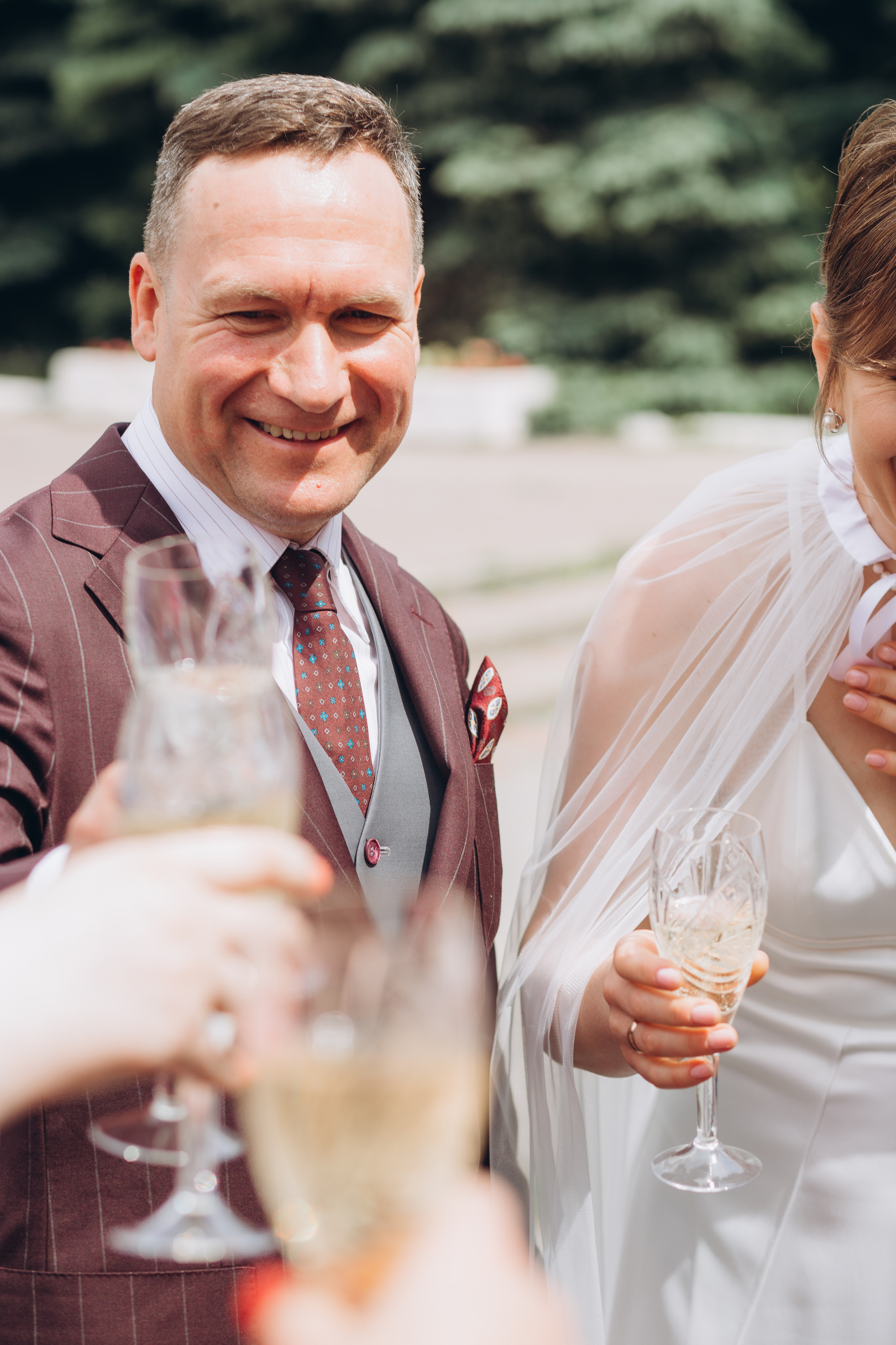 Свадебный день Владимира и Екатерины. Регистрация и прогулка. Фотография и видеосъемка в Воронеже