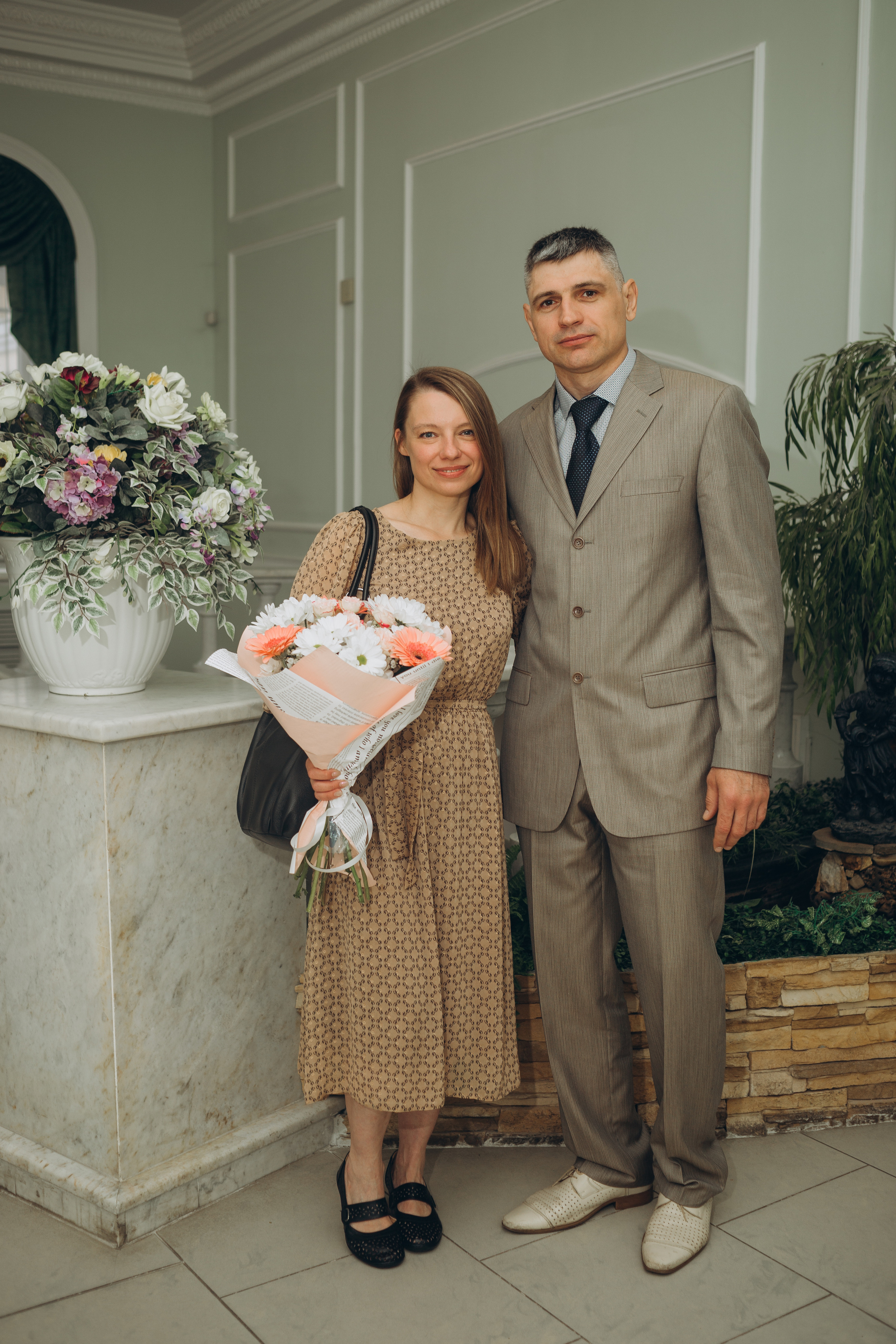 Свадебный день Владимира и Екатерины. Регистрация и прогулка. Фотография и видеосъемка в Воронеже