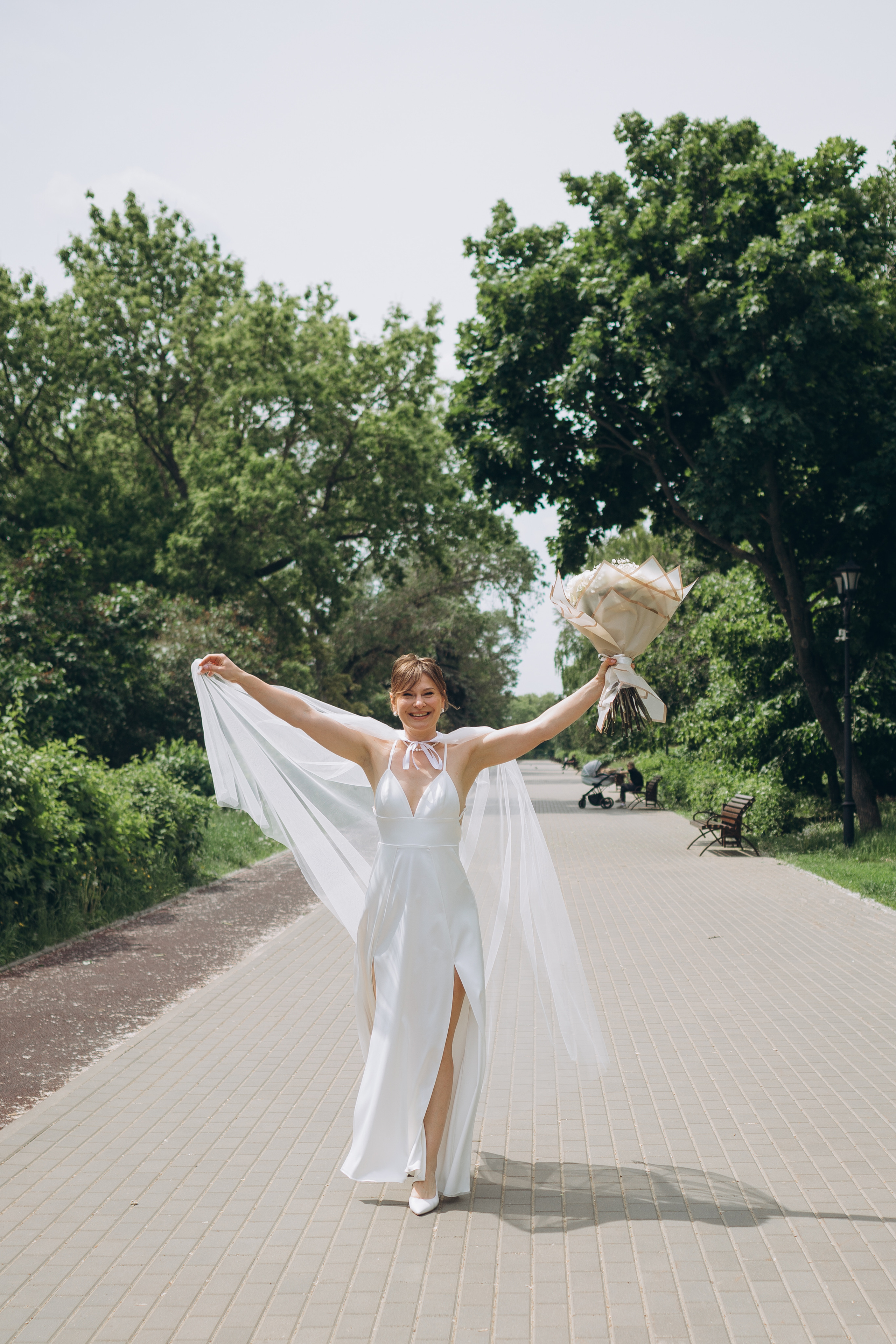 Свадебный день Владимира и Екатерины. Регистрация и прогулка. Фотография и видеосъемка в Воронеже