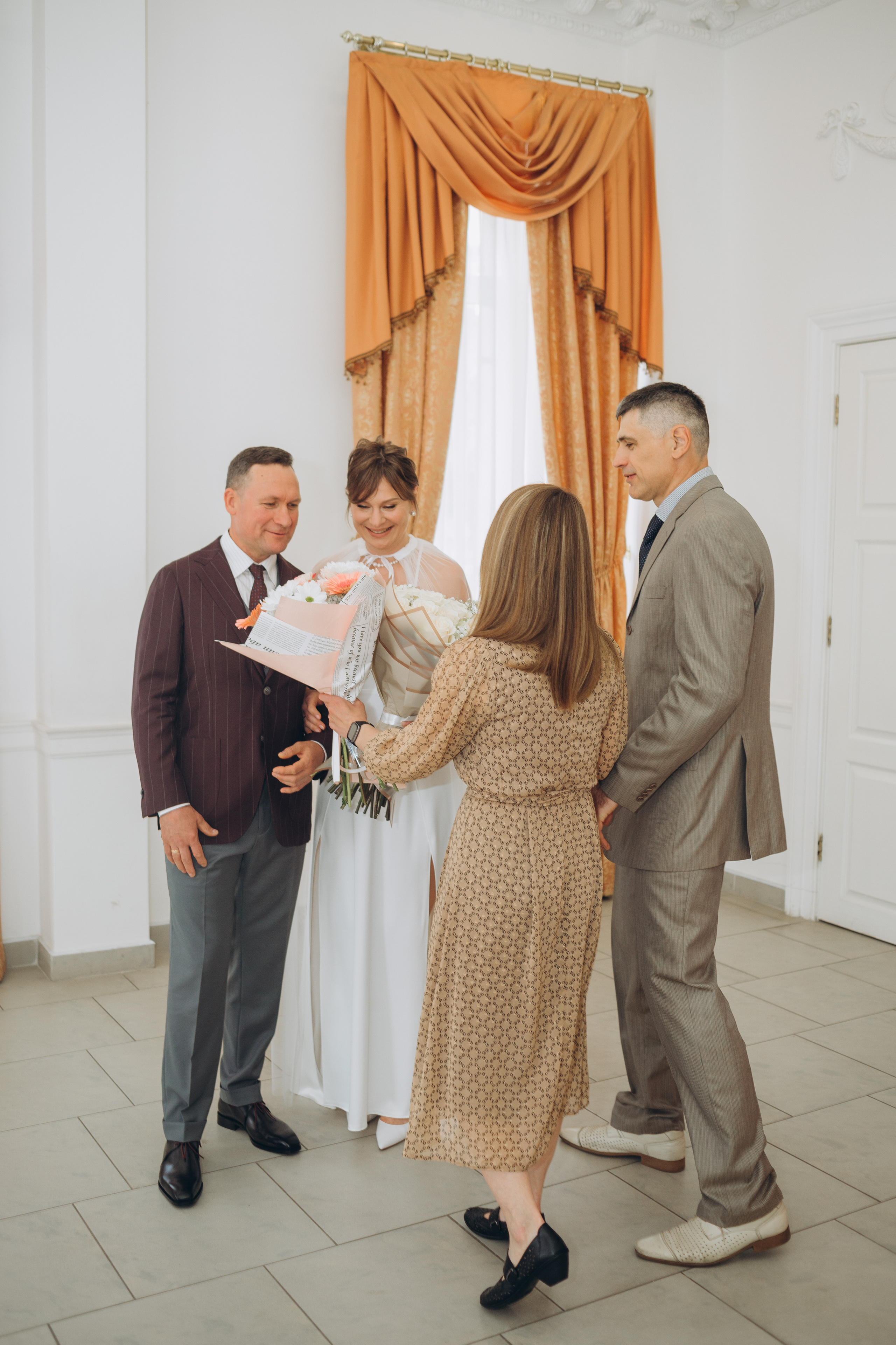 Свадебный день Владимира и Екатерины. Регистрация и прогулка. Фотография и видеосъемка в Воронеже