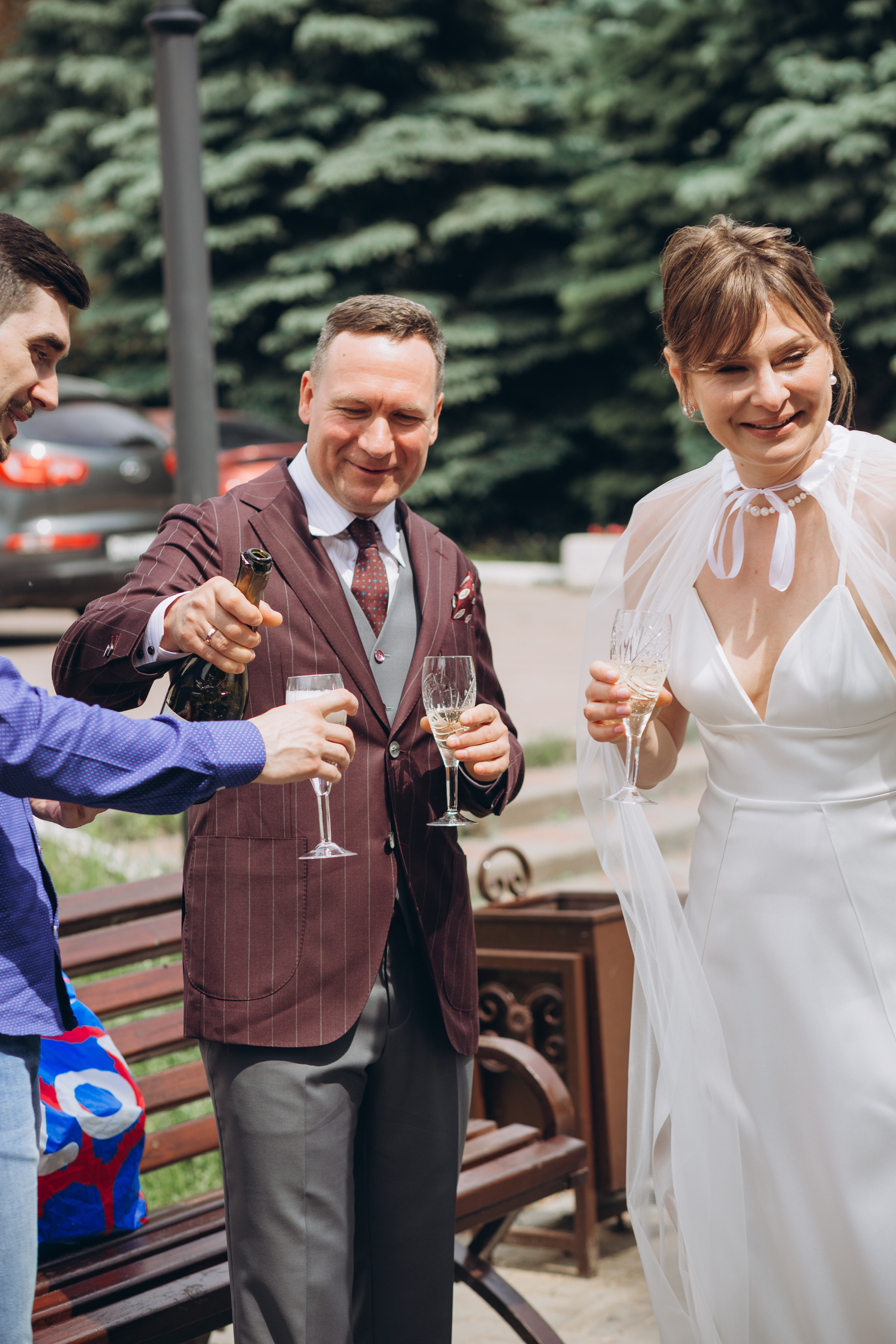 Свадебный день Владимира и Екатерины. Регистрация и прогулка. Фотография и видеосъемка в Воронеже