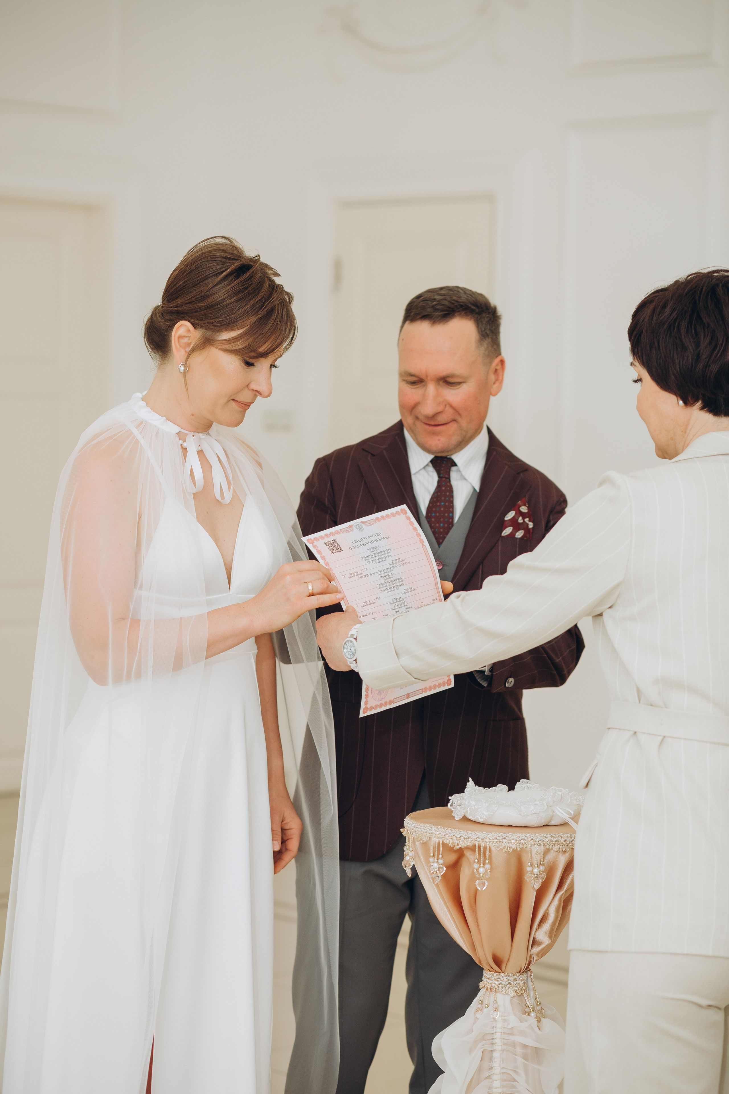 Свадебный день Владимира и Екатерины. Регистрация и прогулка. Фотография и видеосъемка в Воронеже