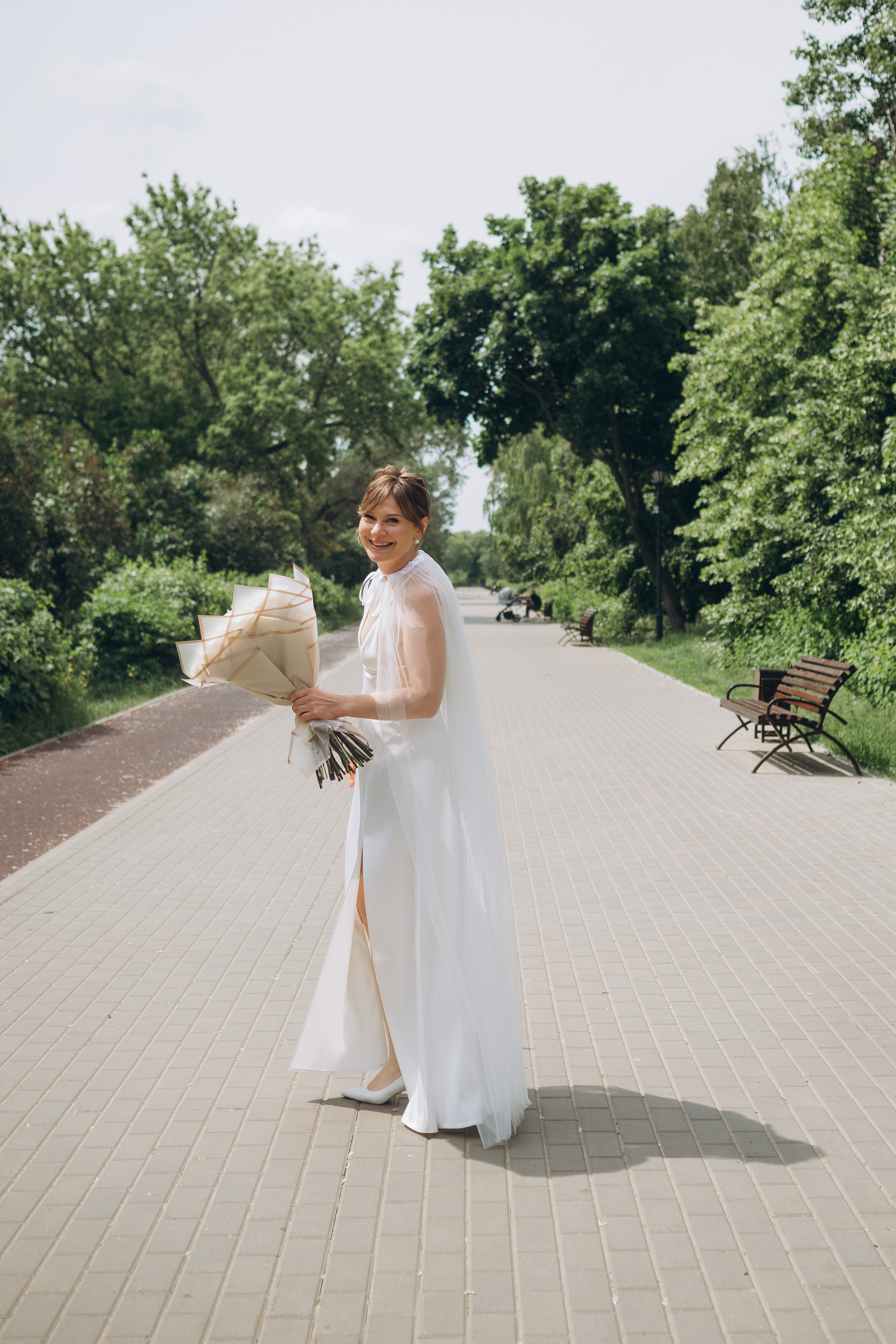 Свадебный день Владимира и Екатерины. Регистрация и прогулка. Фотография и видеосъемка в Воронеже