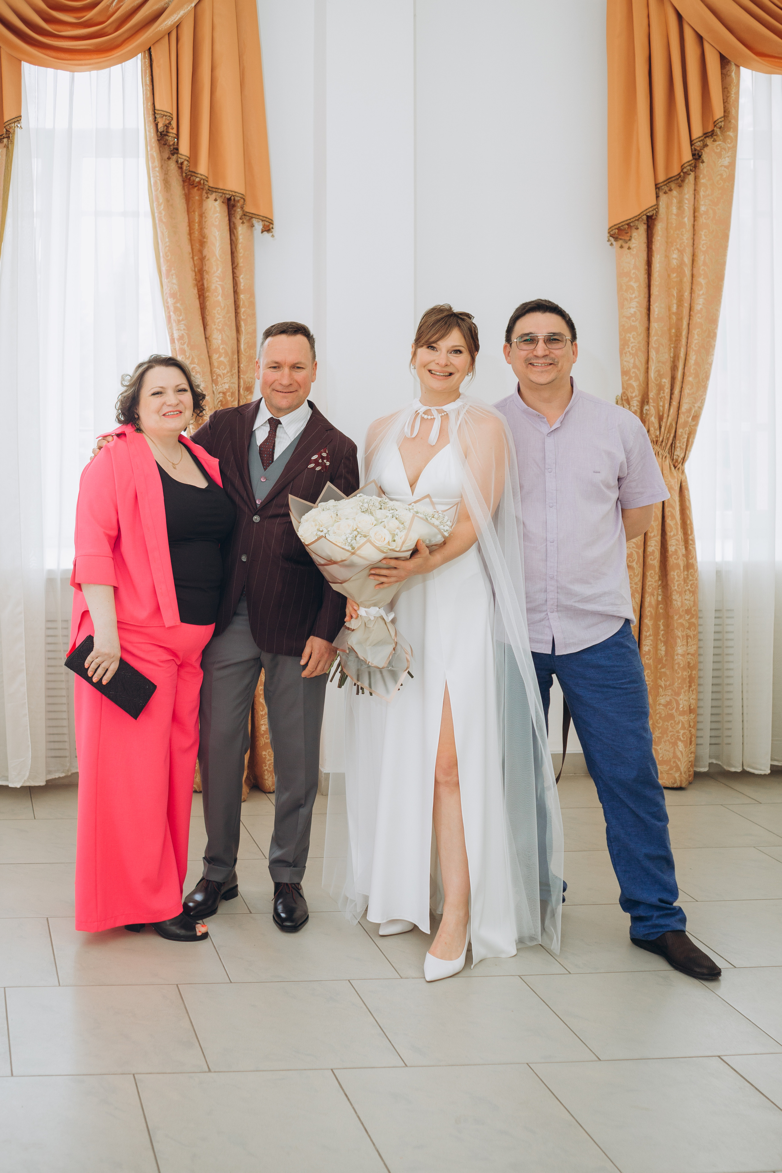 Свадебный день Владимира и Екатерины. Регистрация и прогулка. Фотография и видеосъемка в Воронеже