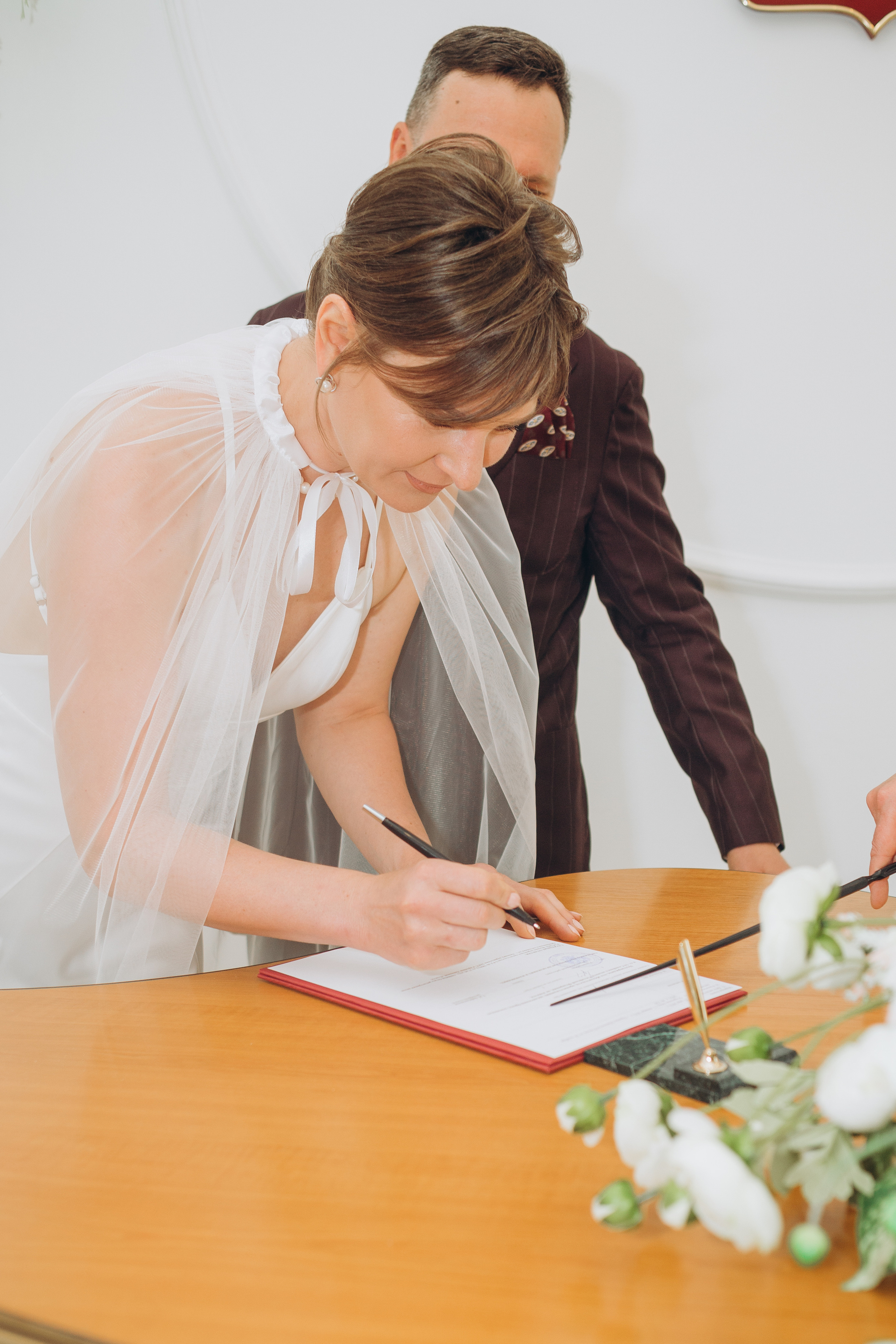 Свадебный день Владимира и Екатерины. Регистрация и прогулка. Фотография и видеосъемка в Воронеже