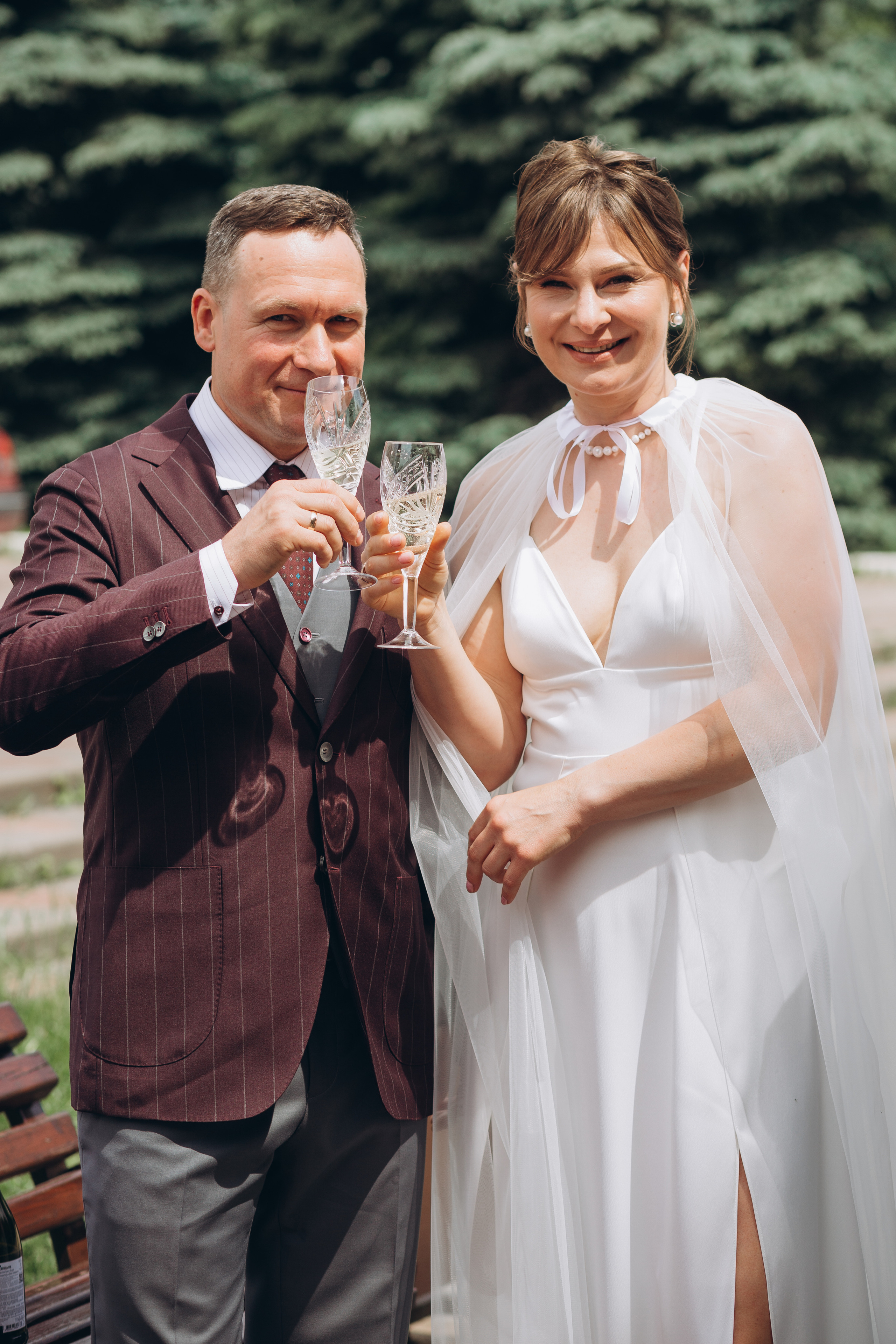 Свадебный день Владимира и Екатерины. Регистрация и прогулка. Фотография и видеосъемка в Воронеже