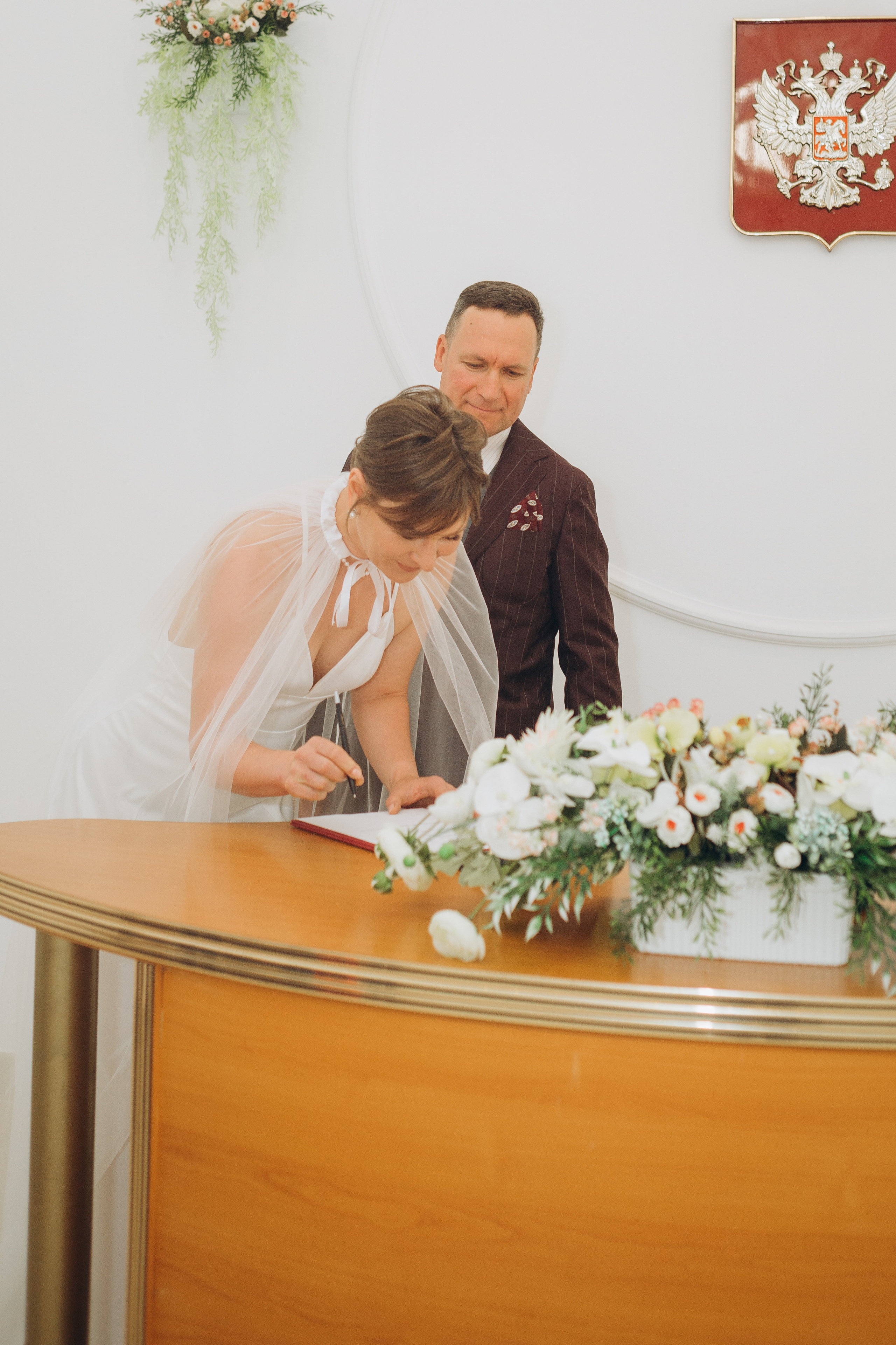 Свадебный день Владимира и Екатерины. Регистрация и прогулка. Фотография и видеосъемка в Воронеже