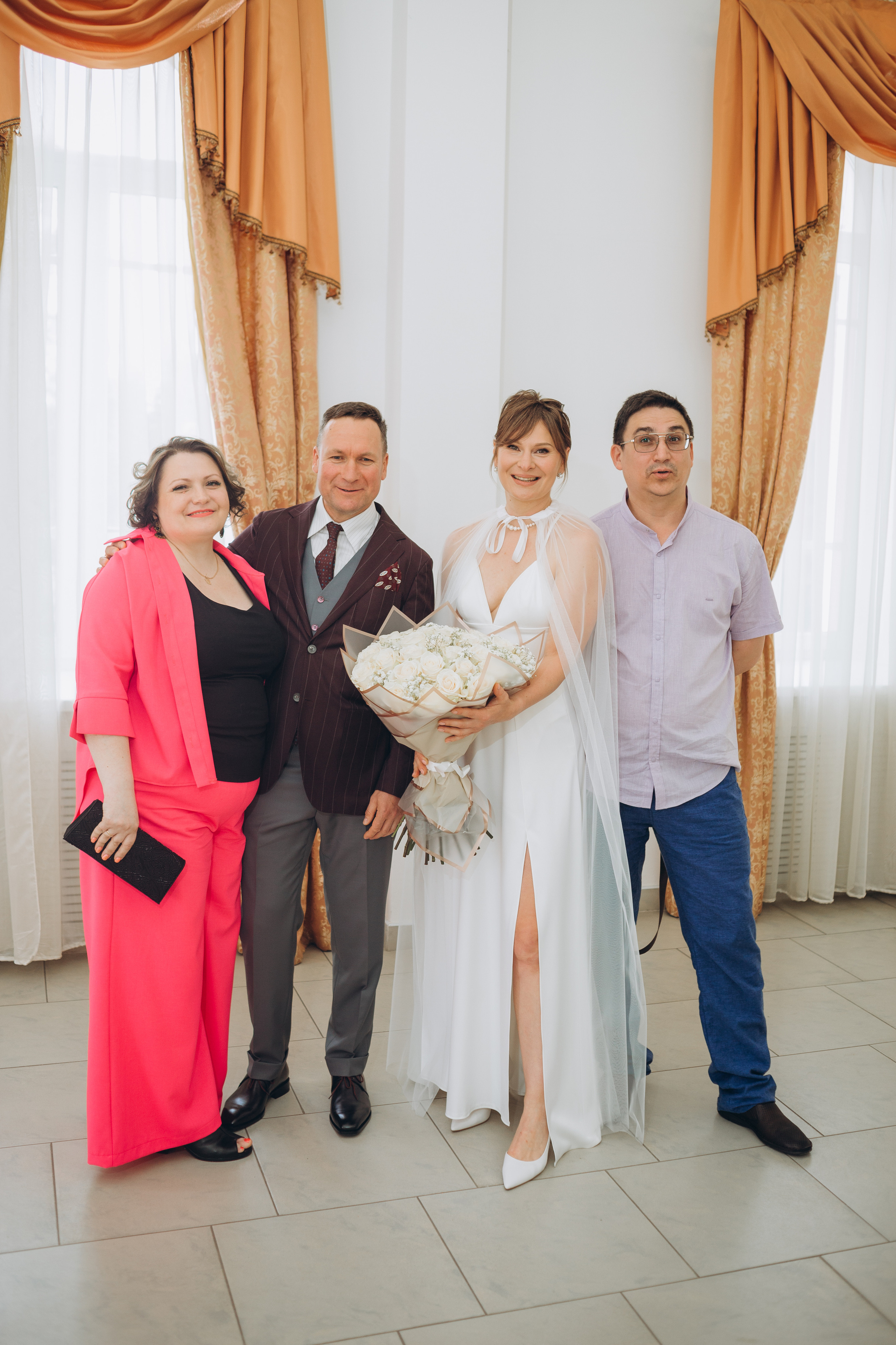 Свадебный день Владимира и Екатерины. Регистрация и прогулка. Фотография и видеосъемка в Воронеже