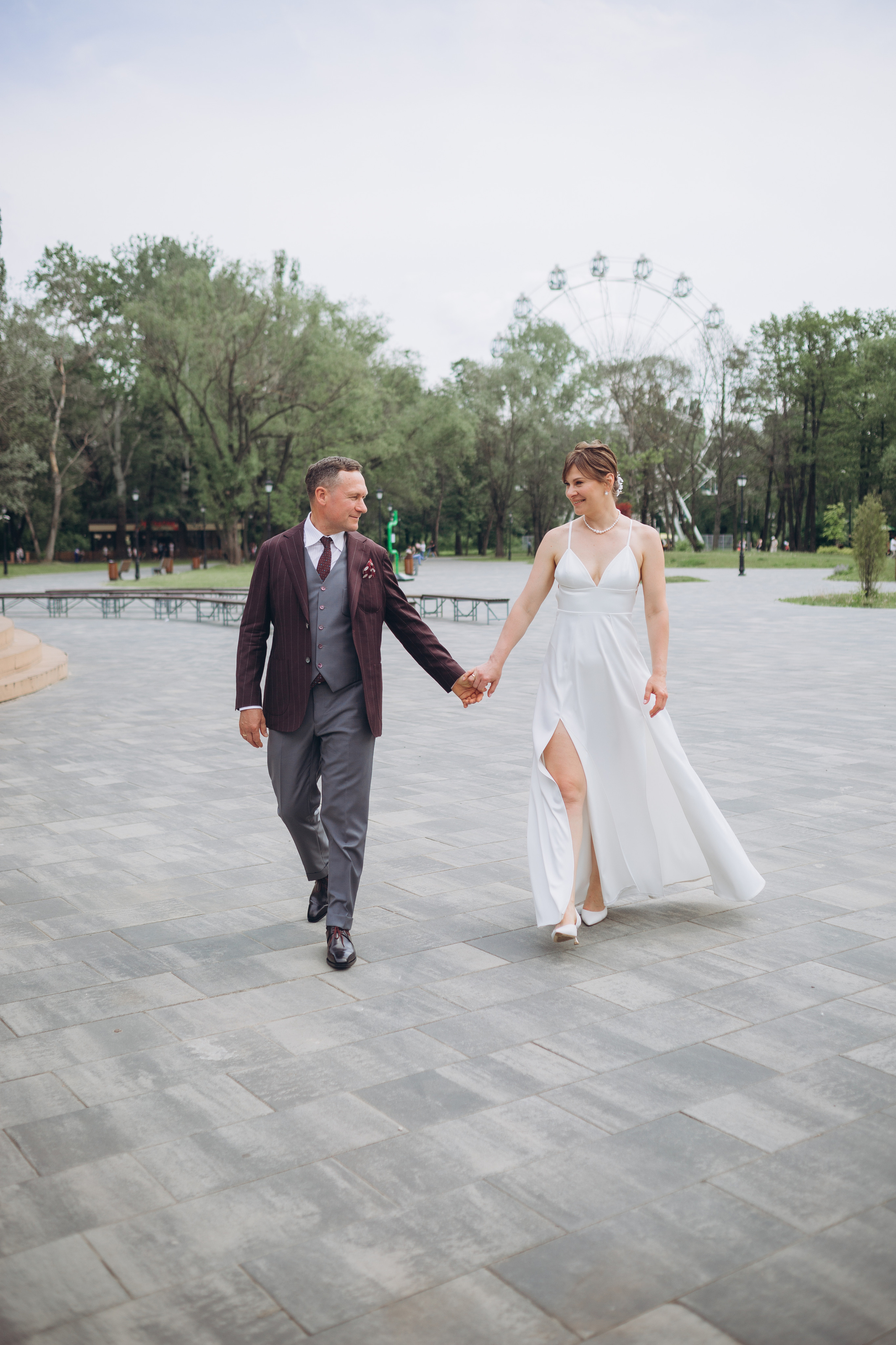 Свадебный день Владимира и Екатерины. Регистрация и прогулка. Фотография и видеосъемка в Воронеже