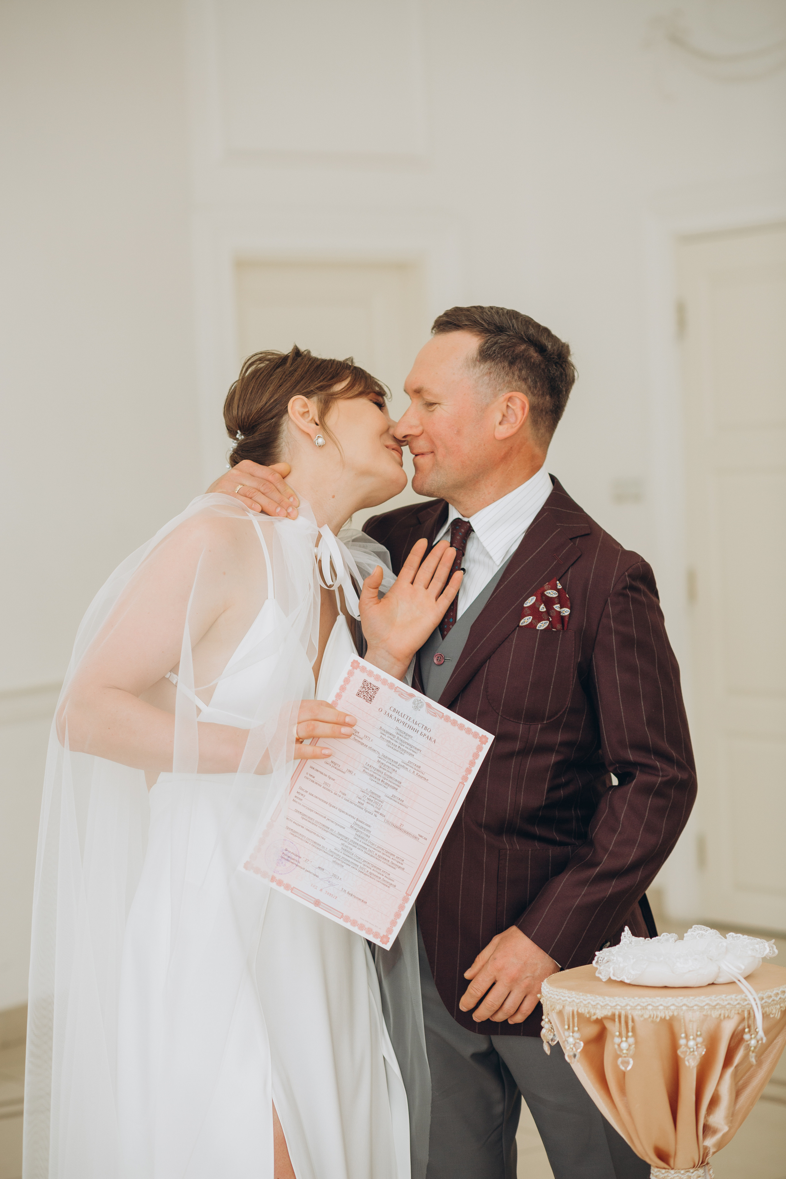 Свадебный день Владимира и Екатерины. Регистрация и прогулка. Фотография и видеосъемка в Воронеже