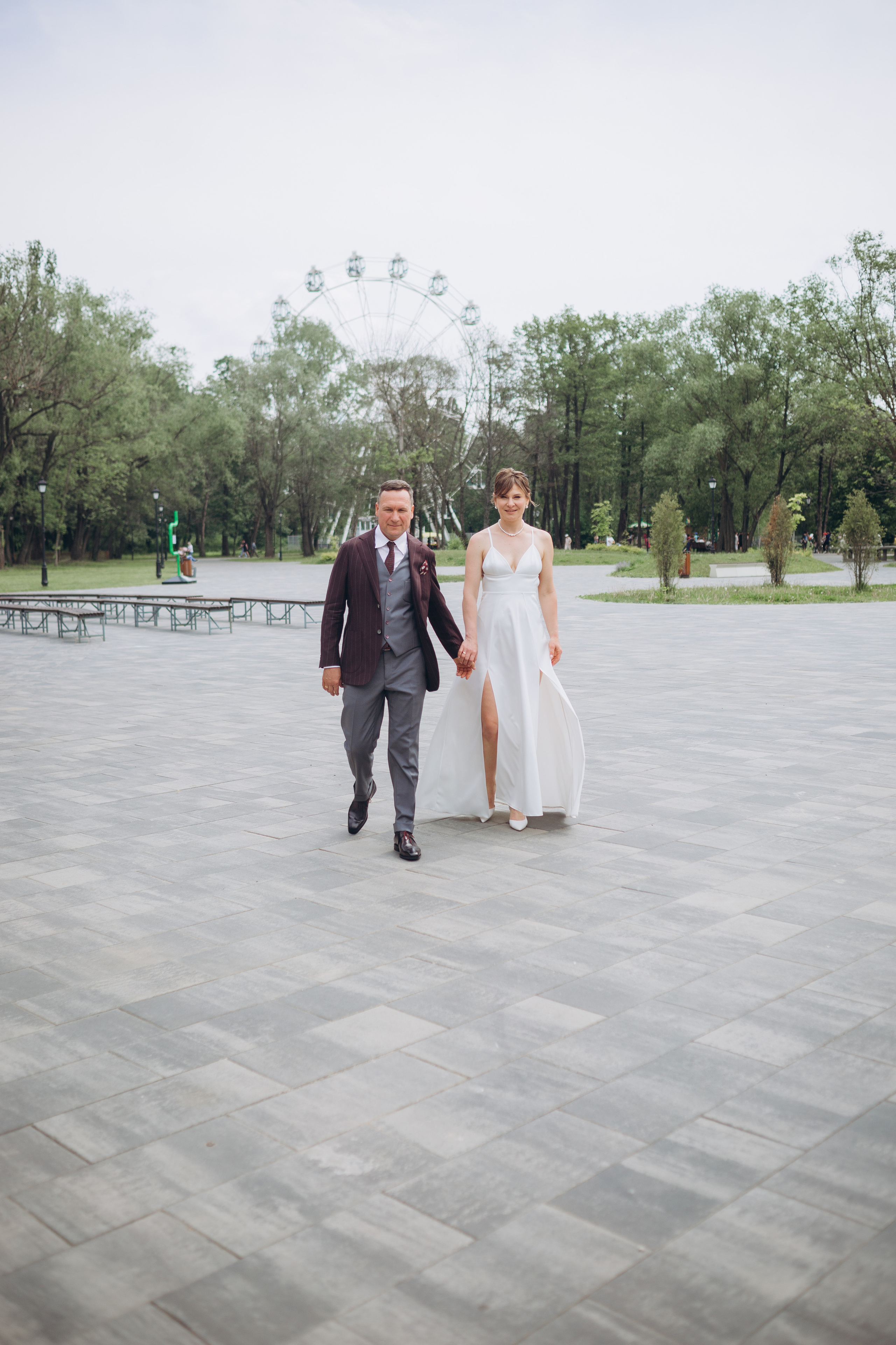 Свадебный день Владимира и Екатерины. Регистрация и прогулка. Фотография и видеосъемка в Воронеже