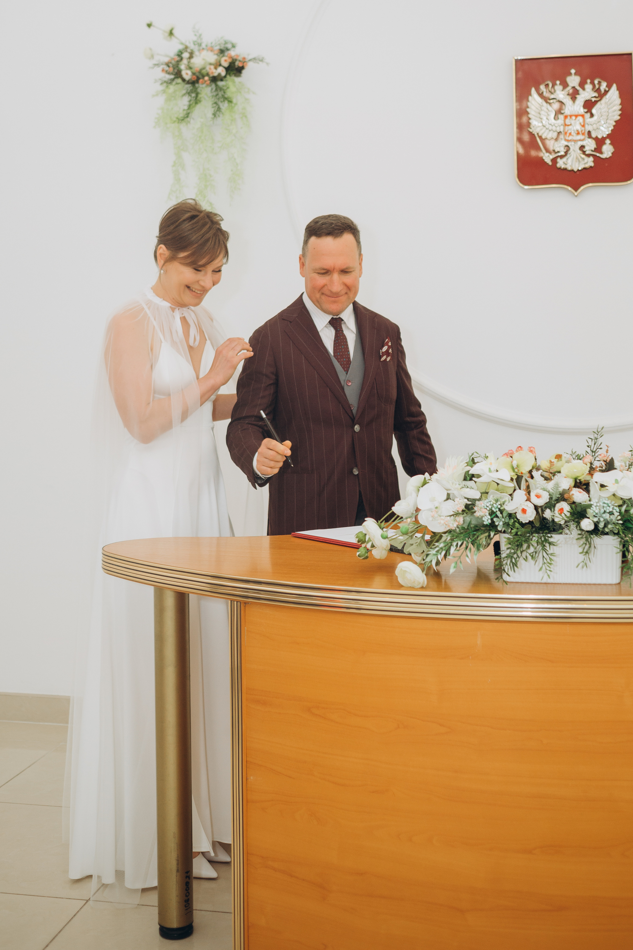 Свадебный день Владимира и Екатерины. Регистрация и прогулка. Фотография и видеосъемка в Воронеже