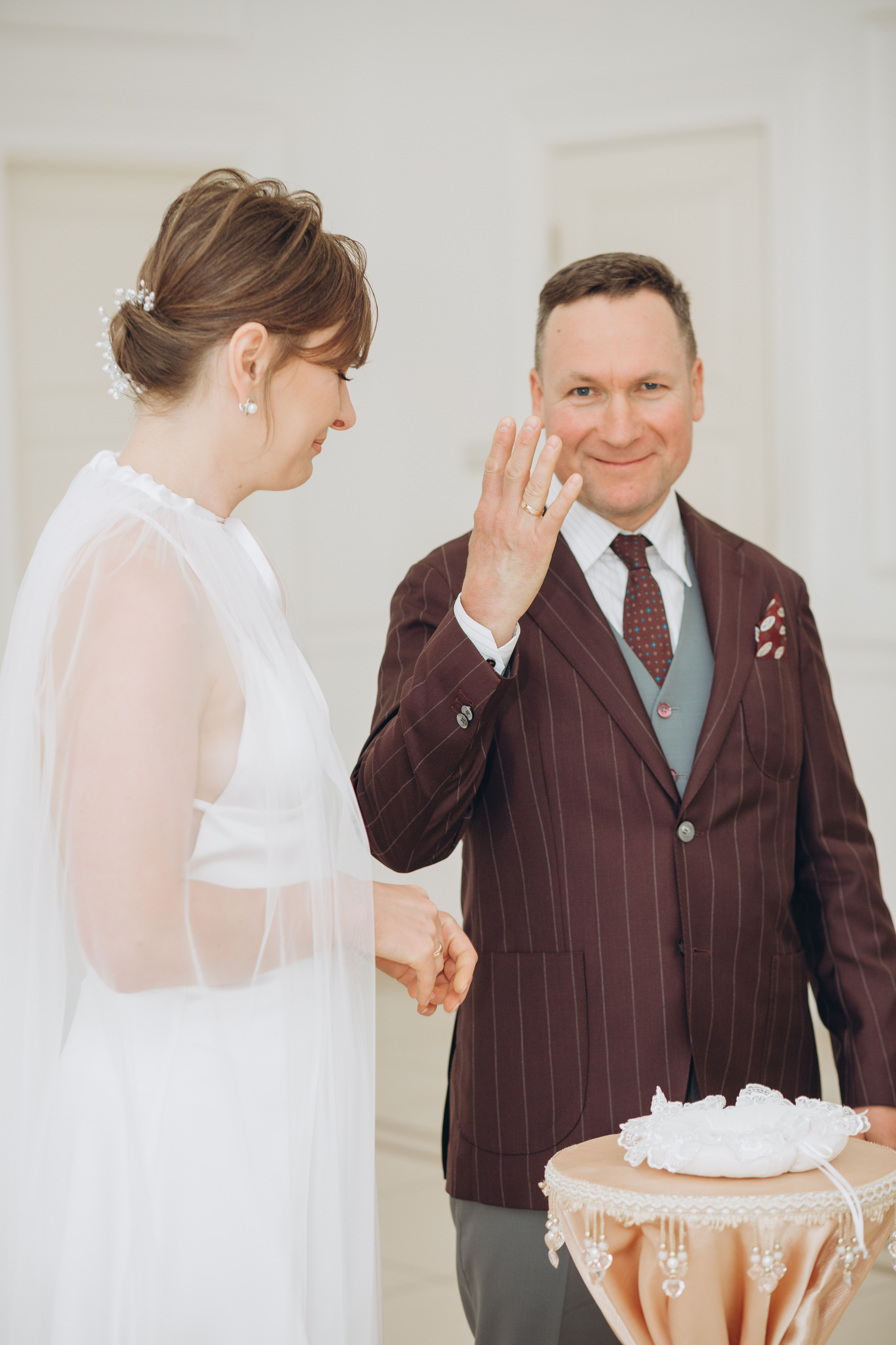 Свадебный день Владимира и Екатерины. Регистрация и прогулка. Фотография и видеосъемка в Воронеже