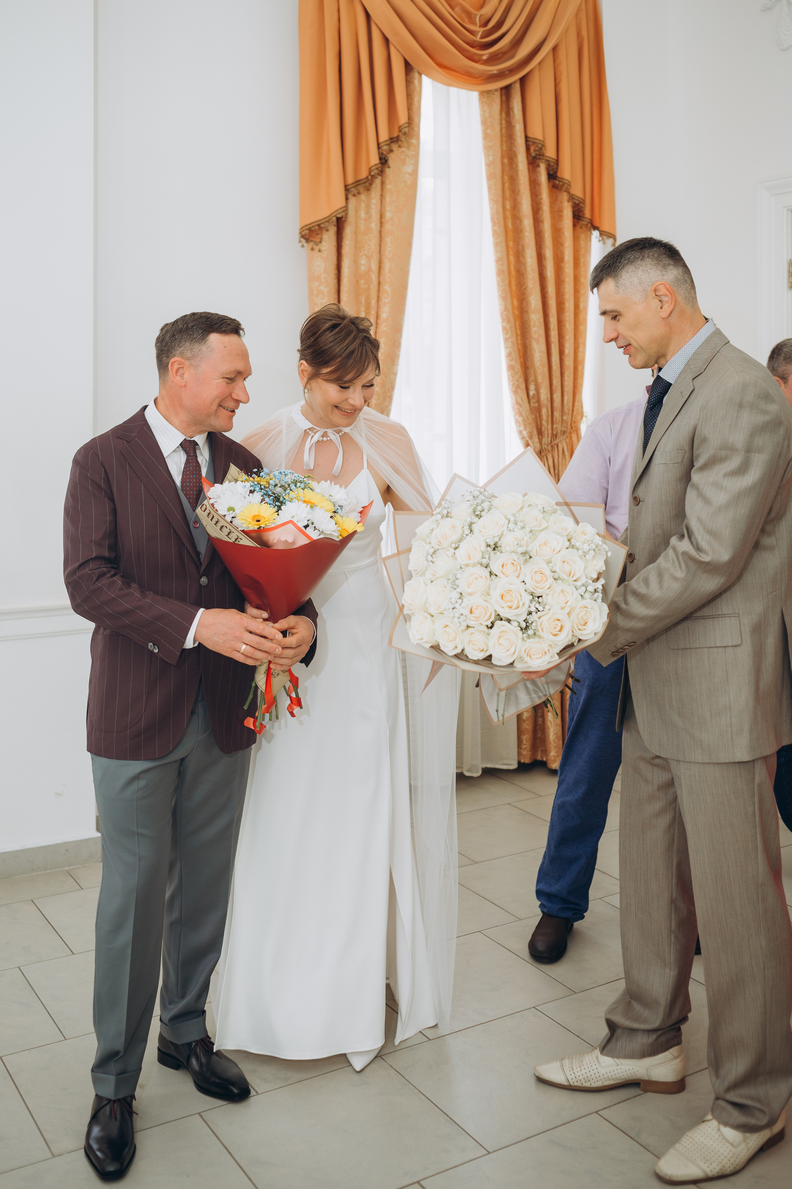 Свадебный день Владимира и Екатерины. Регистрация и прогулка. Фотография и видеосъемка в Воронеже