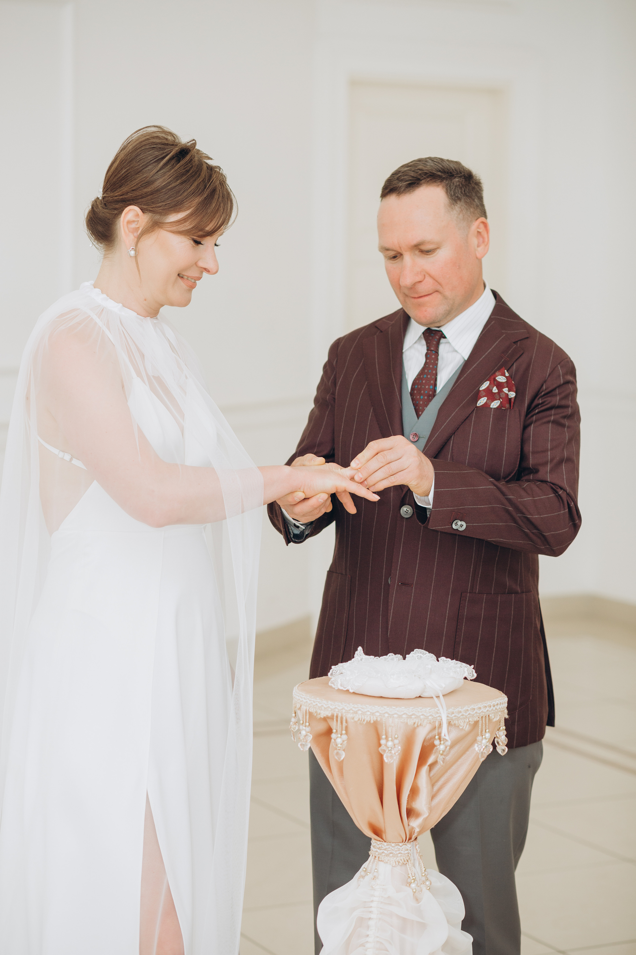 Свадебный день Владимира и Екатерины. Регистрация и прогулка. Фотография и видеосъемка в Воронеже