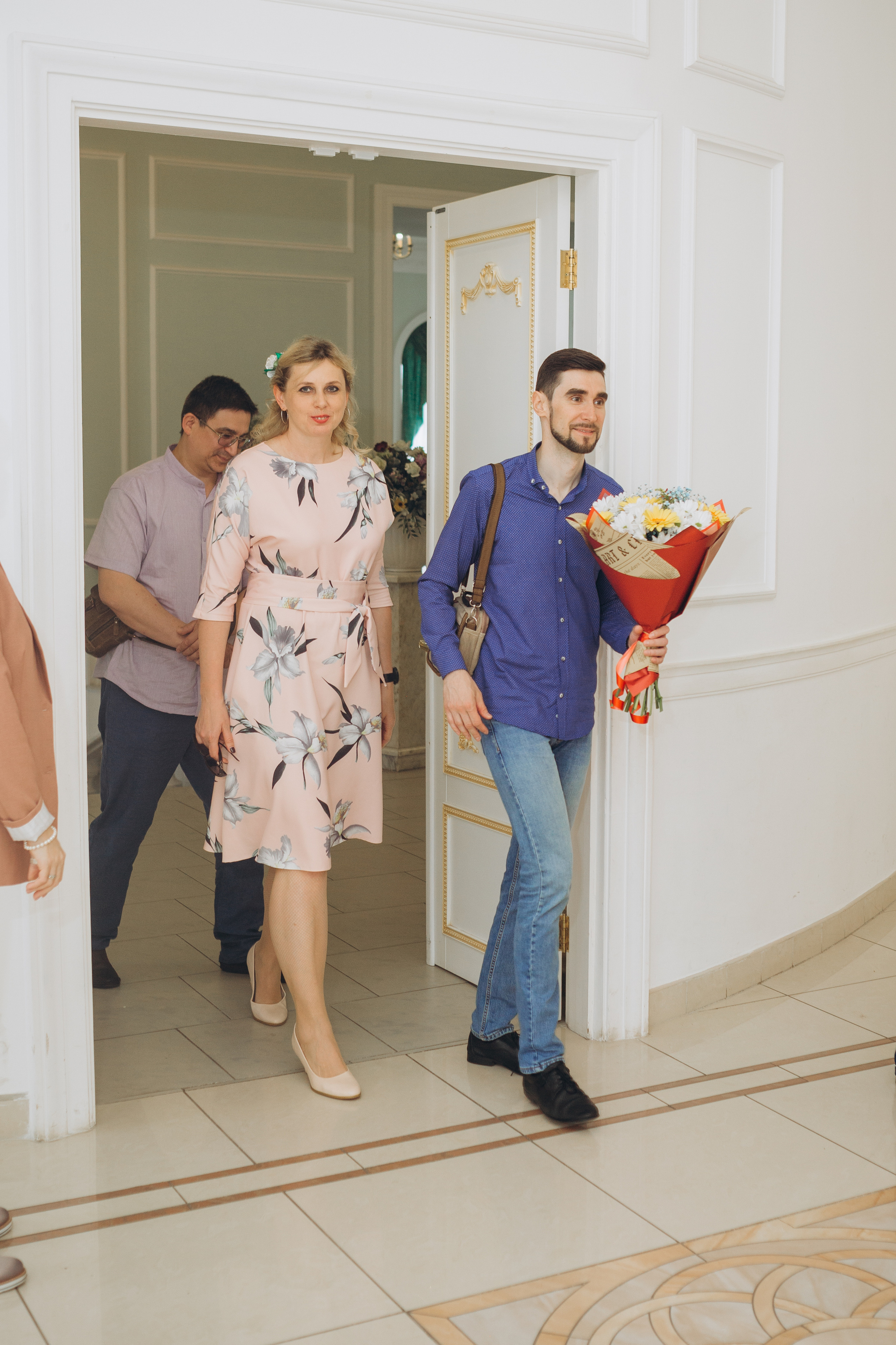 Свадебный день Владимира и Екатерины. Регистрация и прогулка. Фотография и видеосъемка в Воронеже