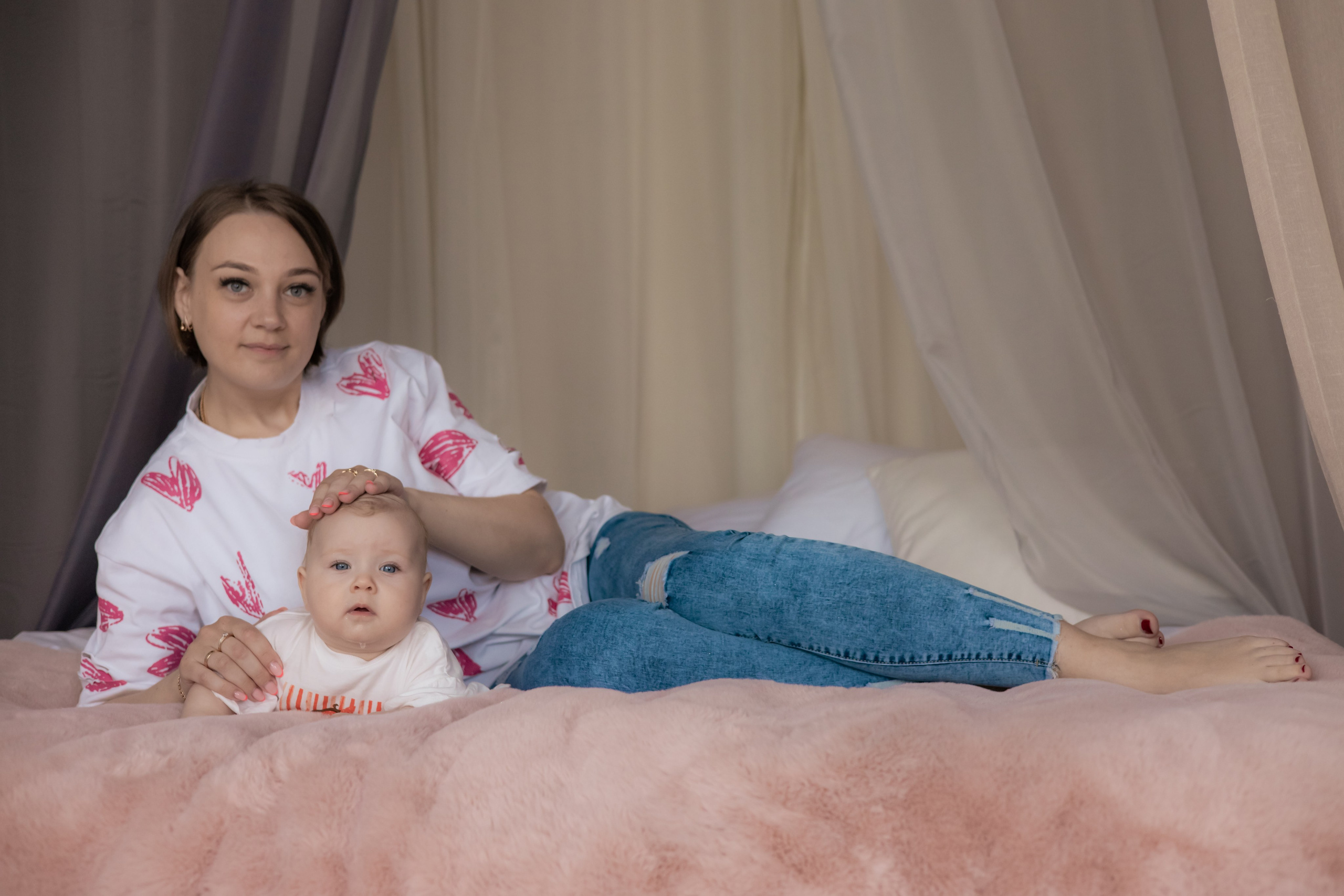 Проект для Ивана, Анны и Арины. Детский и семейный фотограф Евгения Вахнеева Москва Зеленоград