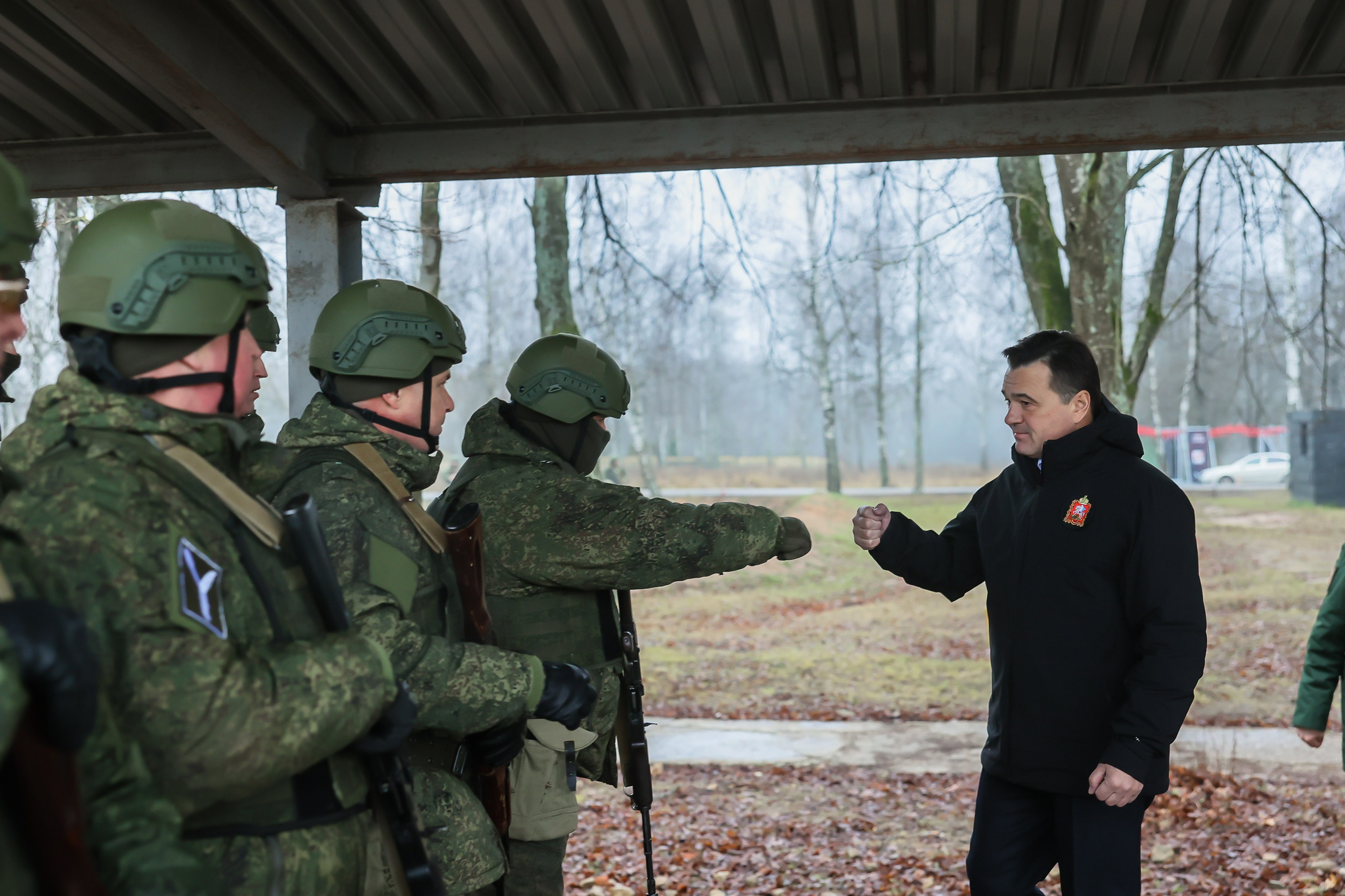 Набор в особое подразделение — полк Московской области. Моя фотография