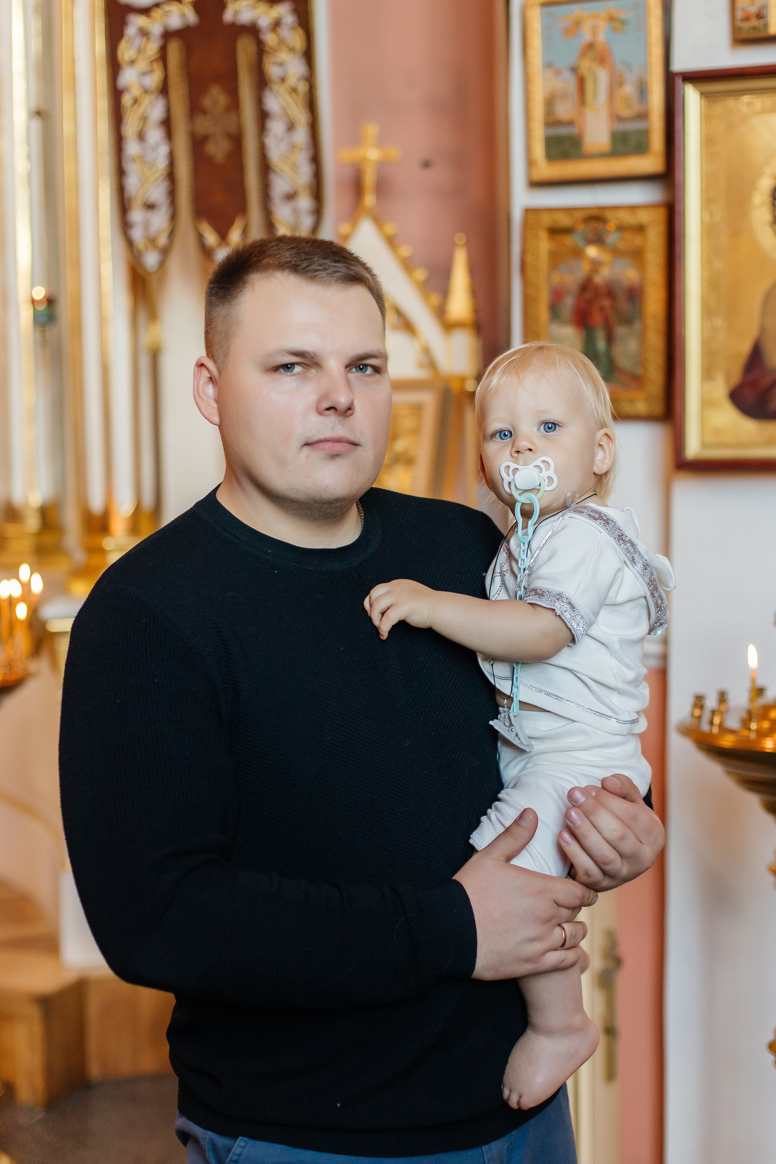 Таинство крещения Макара (18 октября 2025). Свадебный и семейный фотограф Крамар Наталья