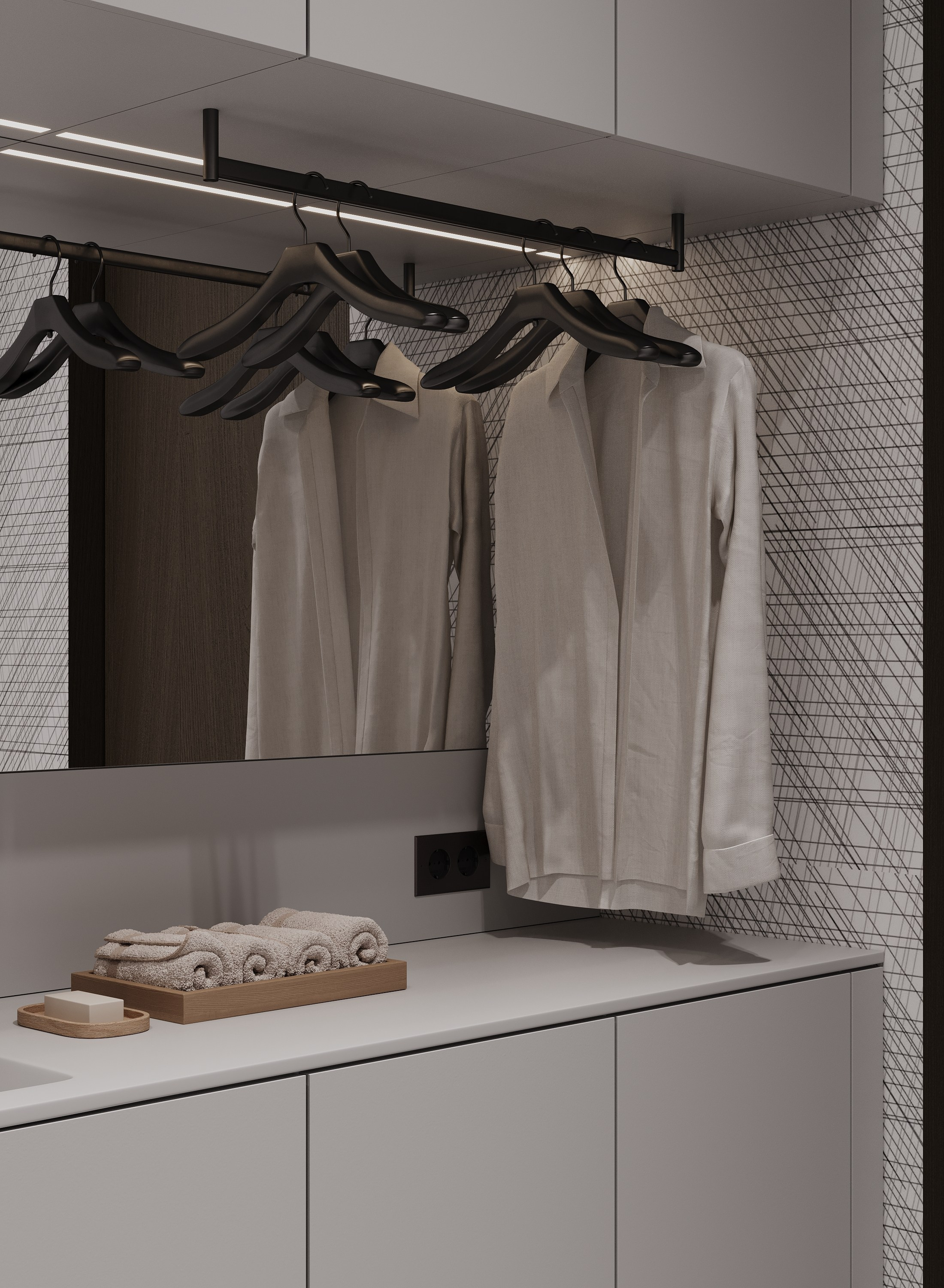 PRIVATE HOUSE. Interior 3D visualizer Liya Iskevich