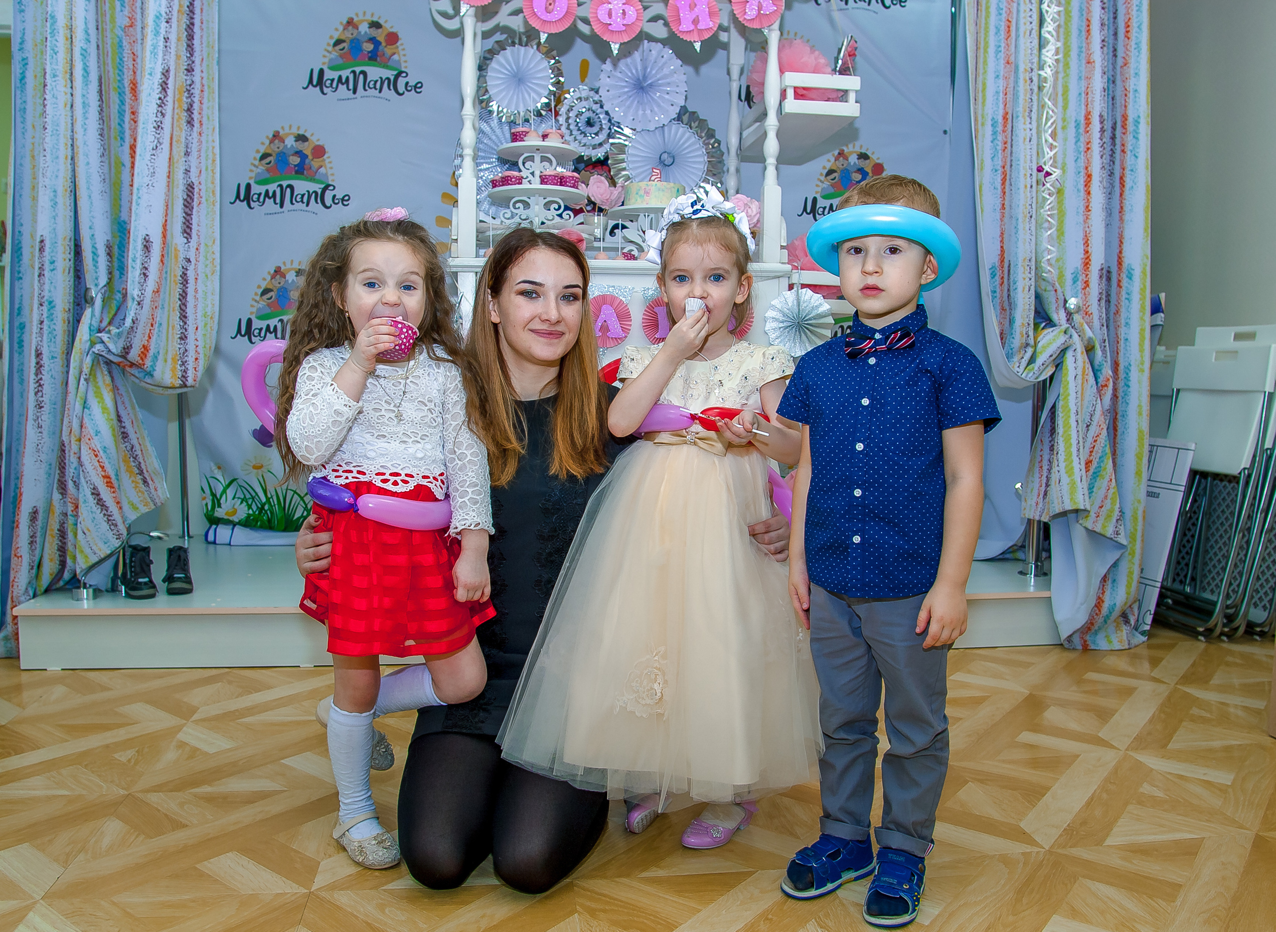 День рождения Софии (5 лет). Репортажная съемка в Москве и области. Анималистика