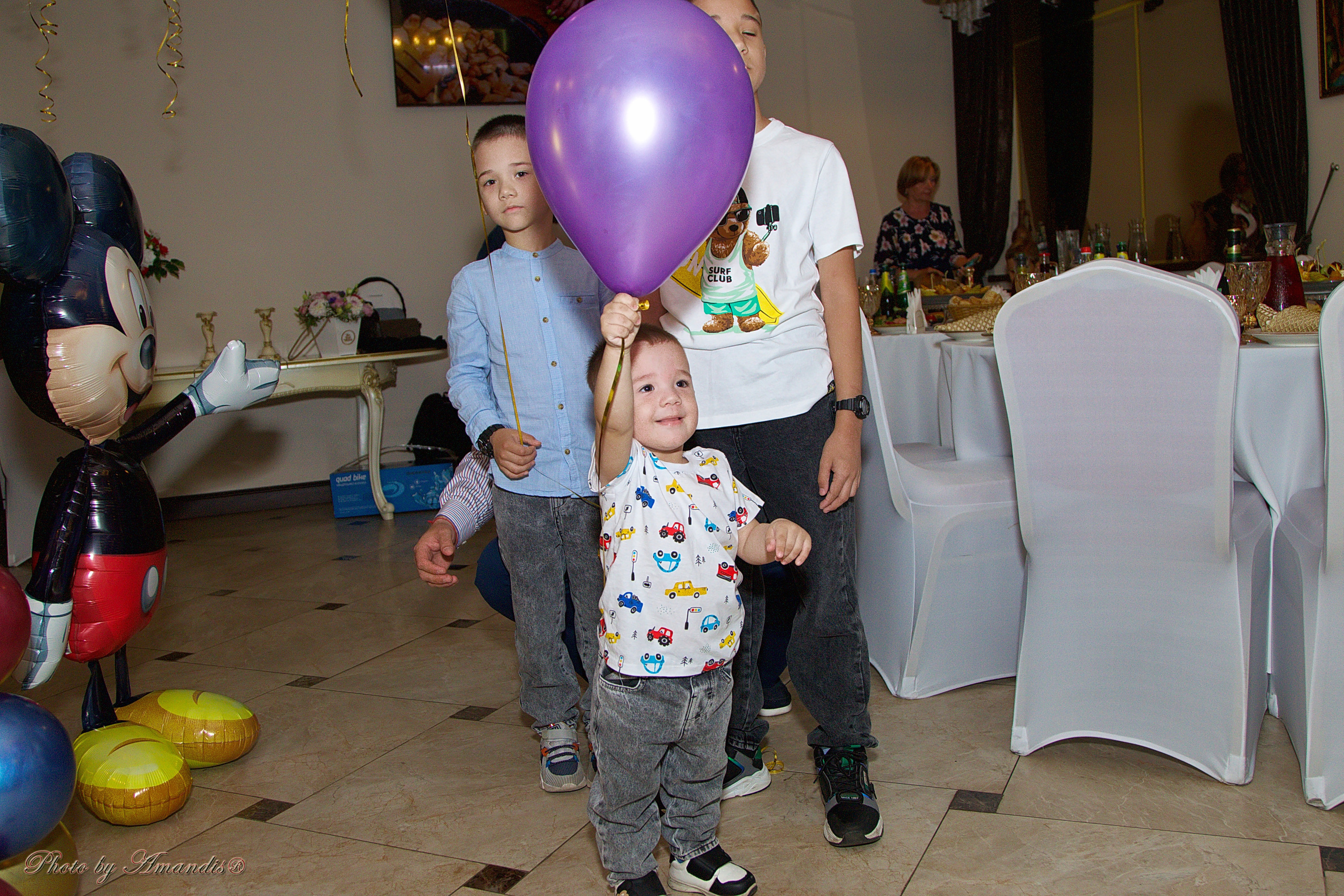 День рождения Марка. Репортажная съемка в Москве и области. Анималистика