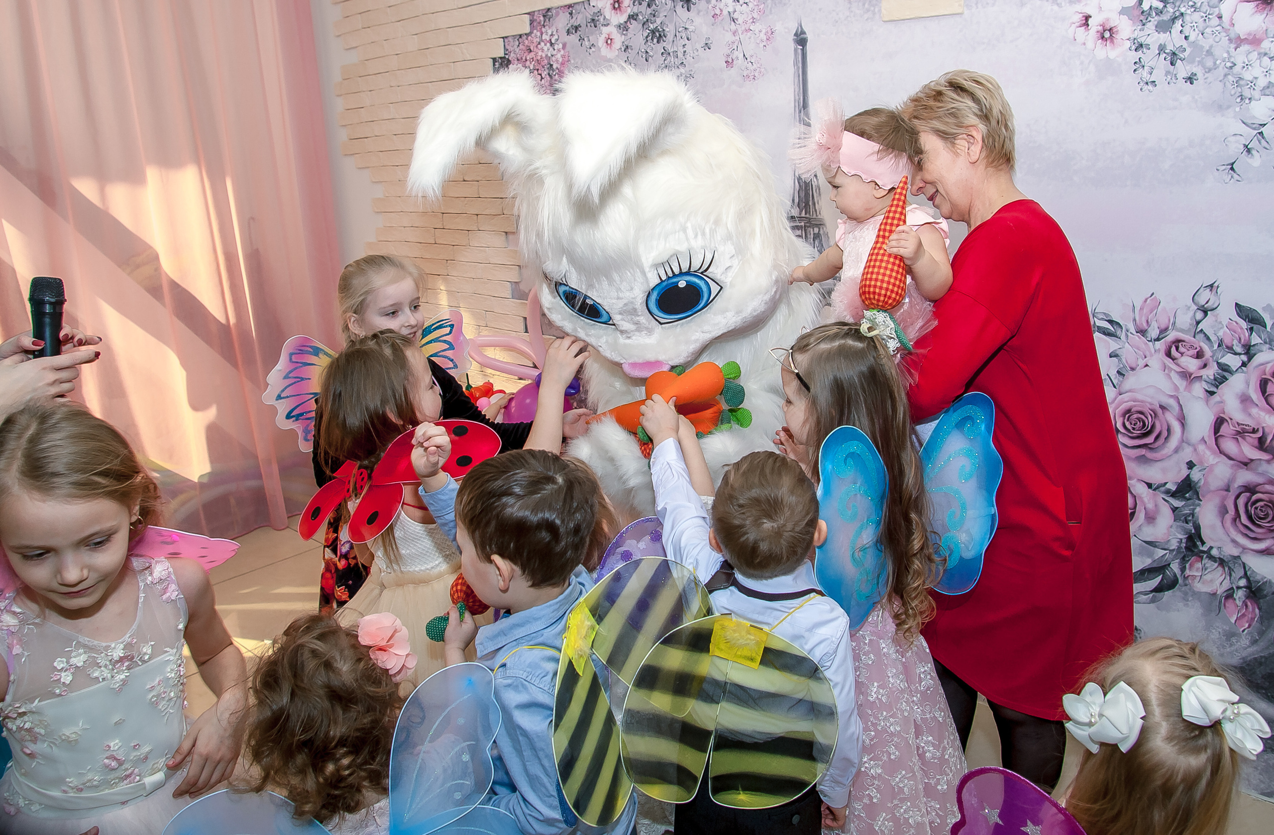 День рождения Маши (1 годик). Репортажная съемка в Москве и области. Анималистика