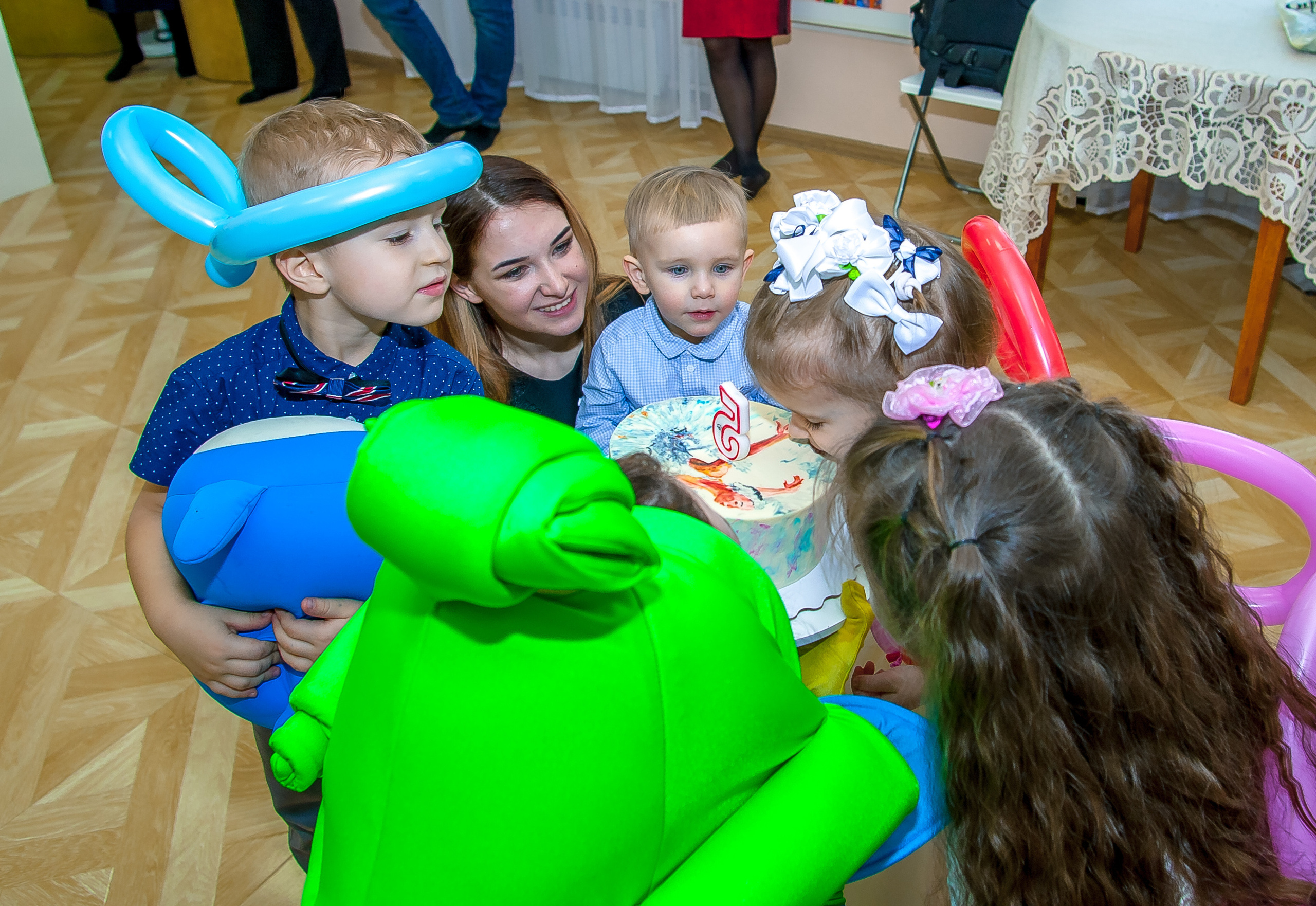 День рождения Софии (5 лет). Репортажная съемка в Москве и области. Анималистика