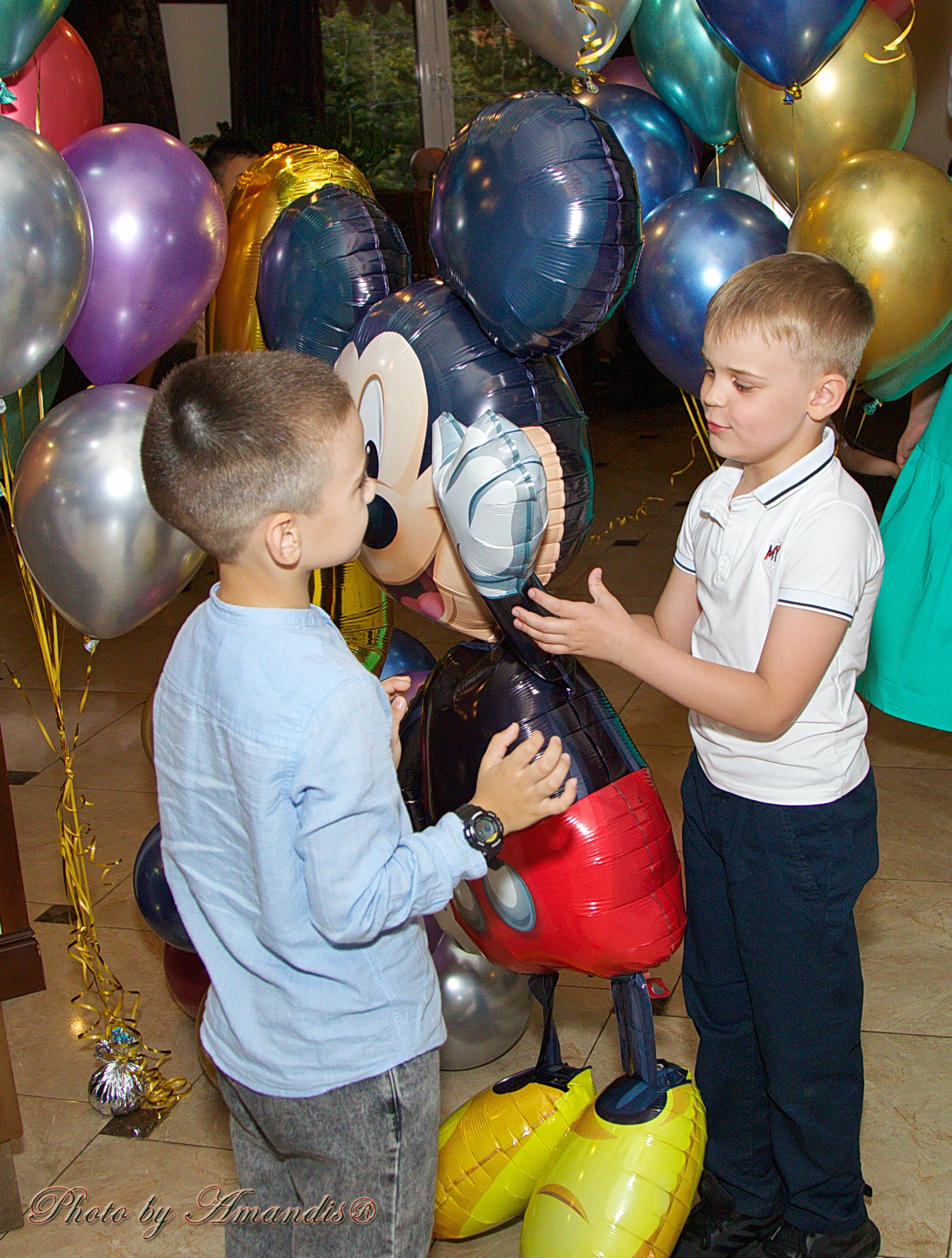 День рождения Марка. Репортажная съемка в Москве и области. Анималистика