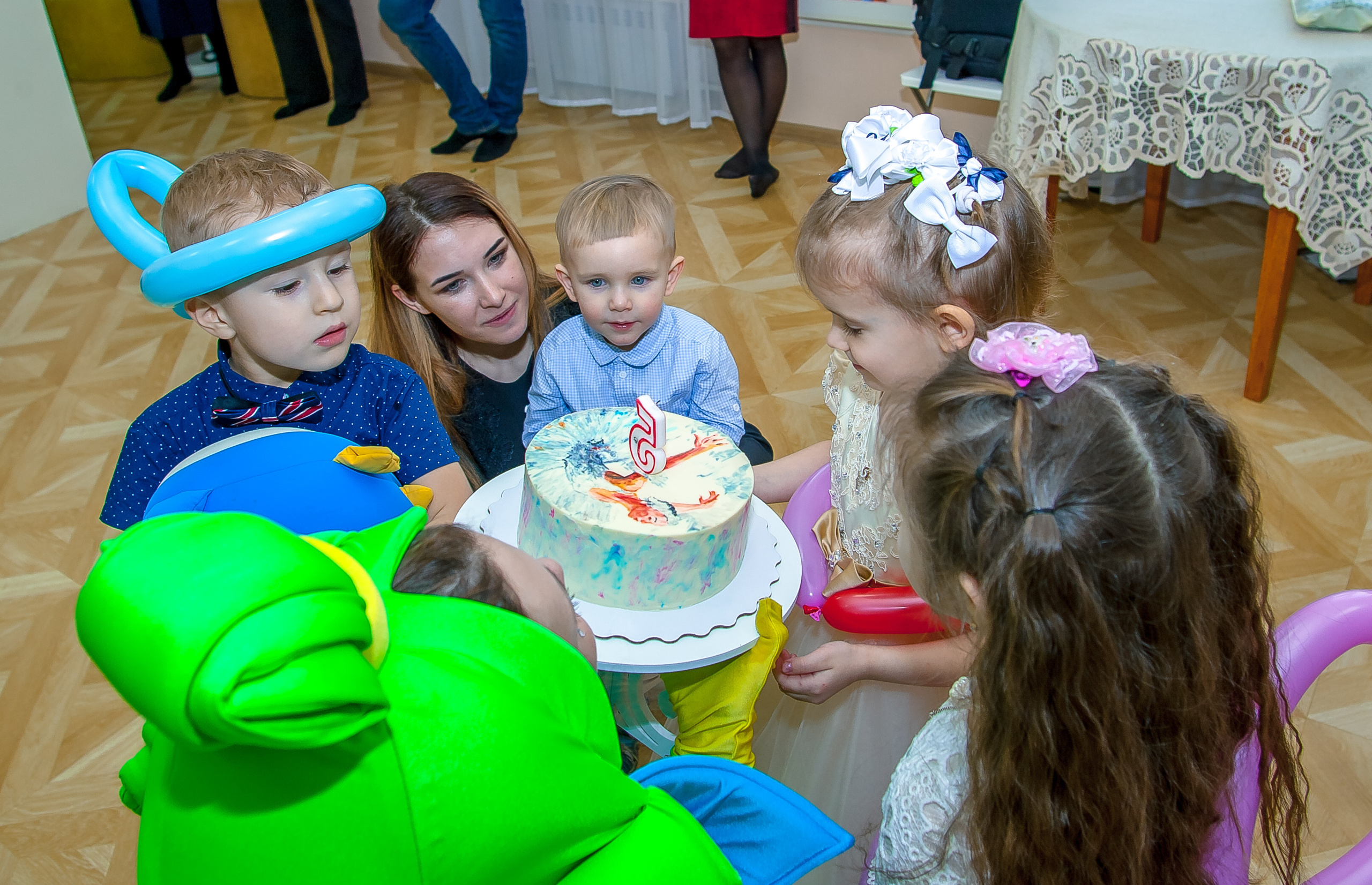 День рождения Софии (5 лет). Репортажная съемка в Москве и области. Анималистика