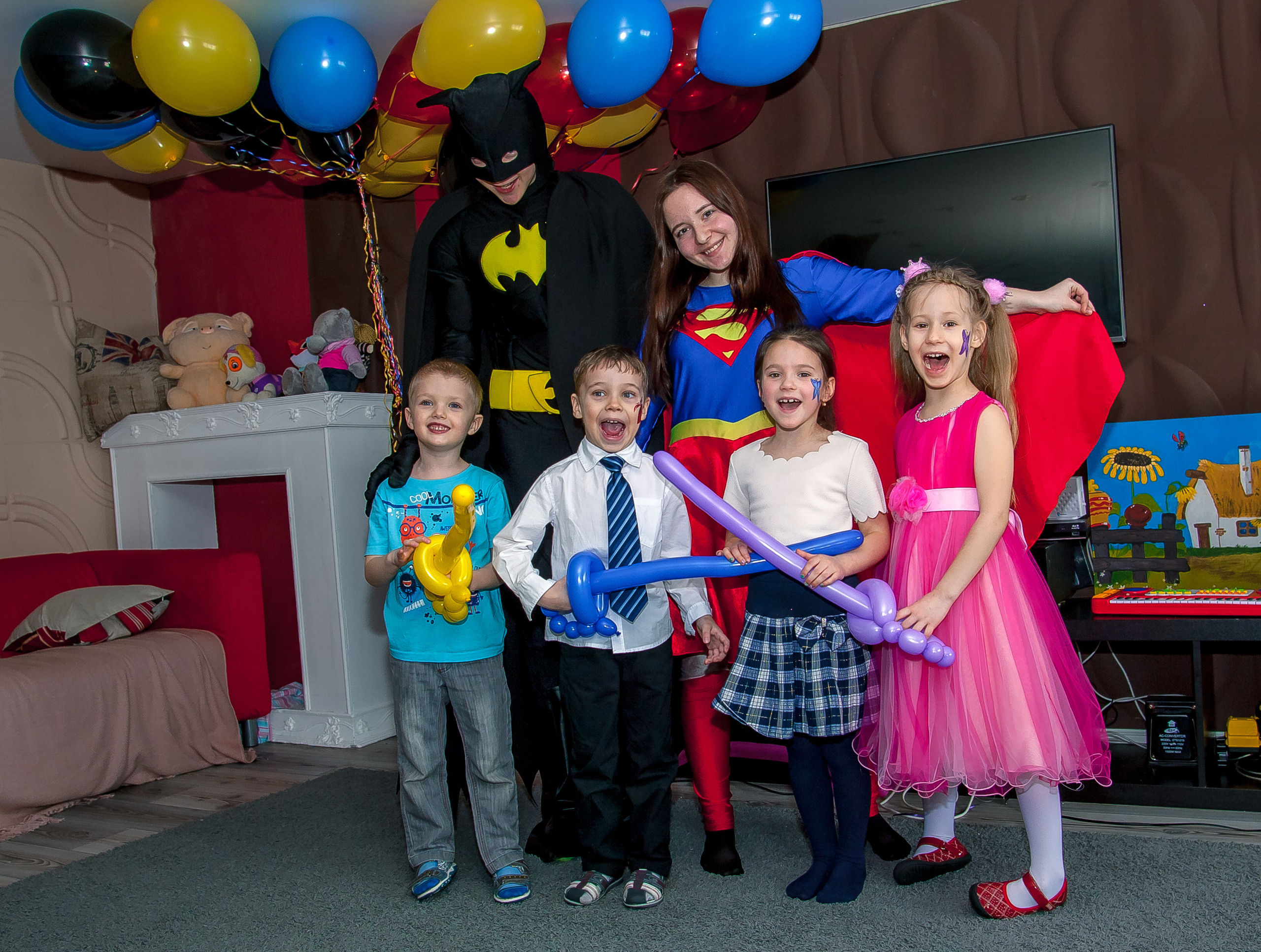 День рождения Арсения (6 лет). Репортажная съемка в Москве и области. Анималистика