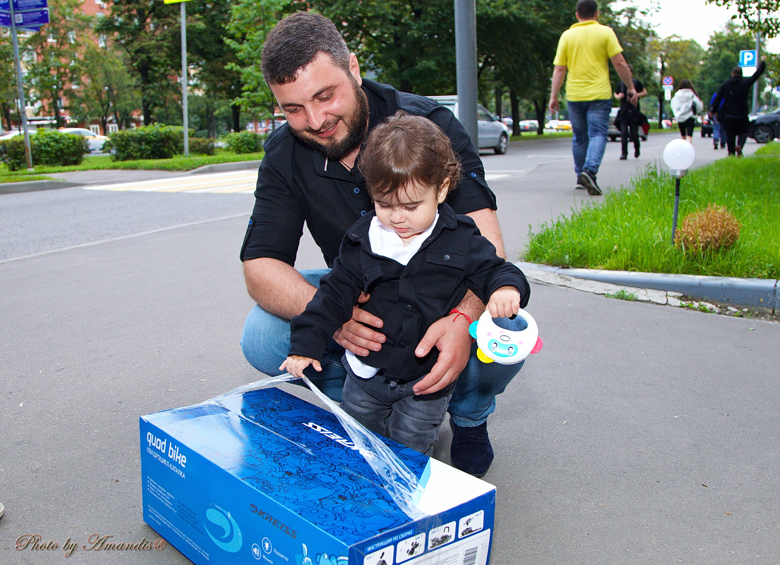 День рождения Марка. Репортажная съемка в Москве и области. Анималистика
