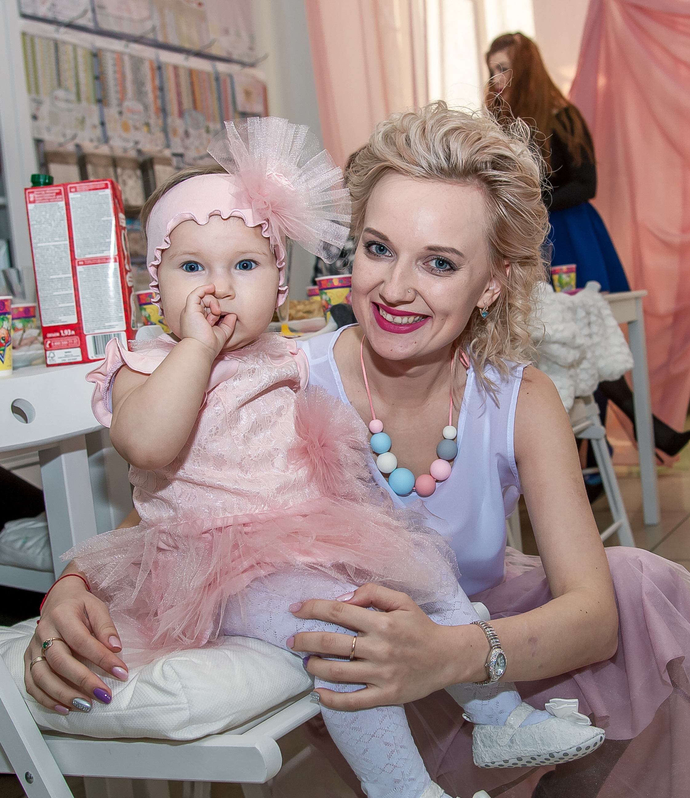 День рождения Маши (1 годик). Репортажная съемка в Москве и области. Анималистика