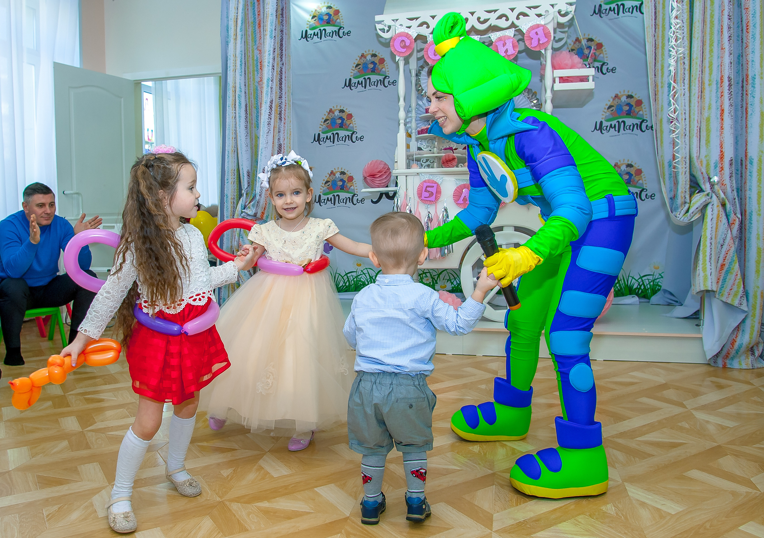 День рождения Софии (5 лет). Репортажная съемка в Москве и области. Анималистика