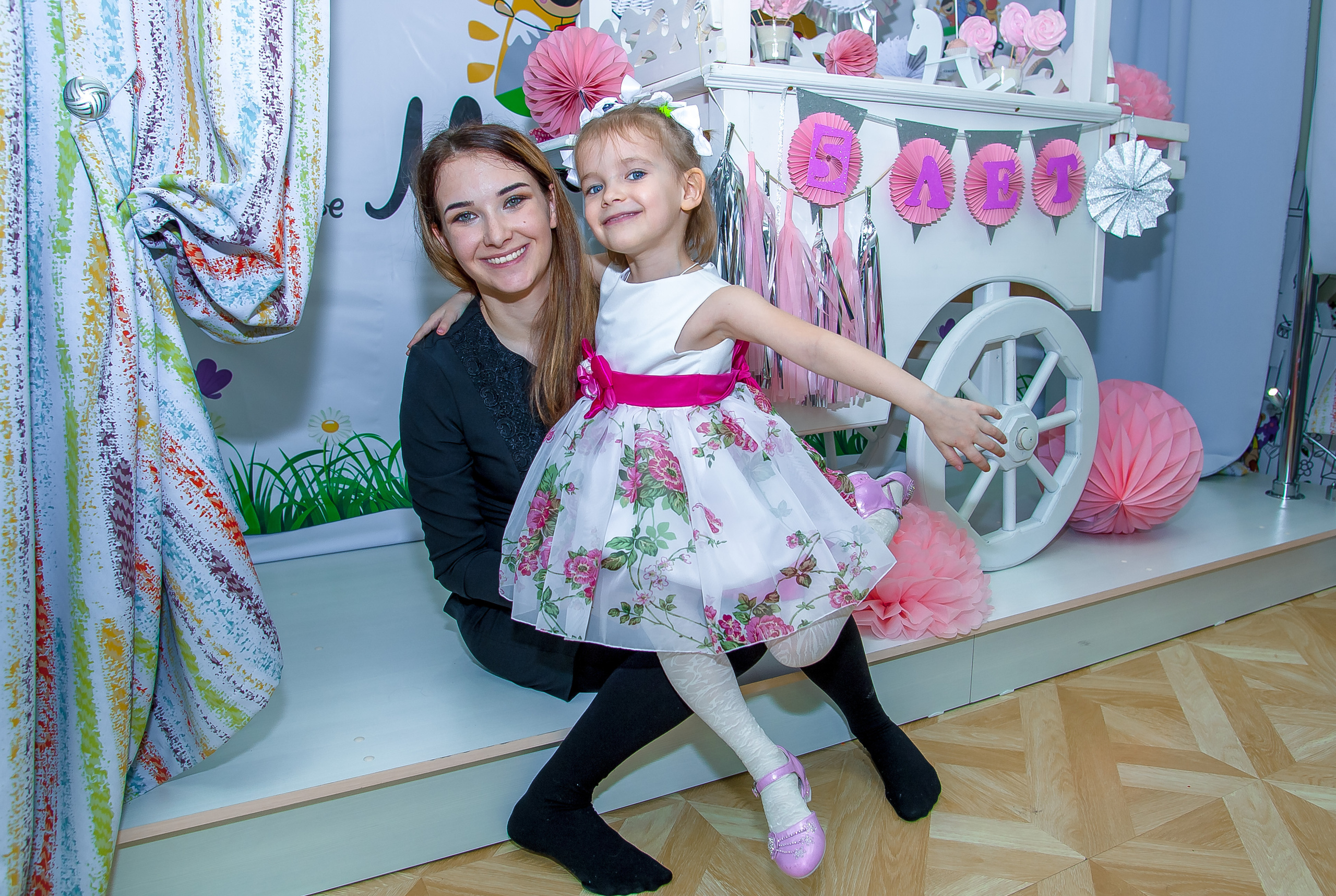 День рождения Софии (5 лет). Репортажная съемка в Москве и области. Анималистика