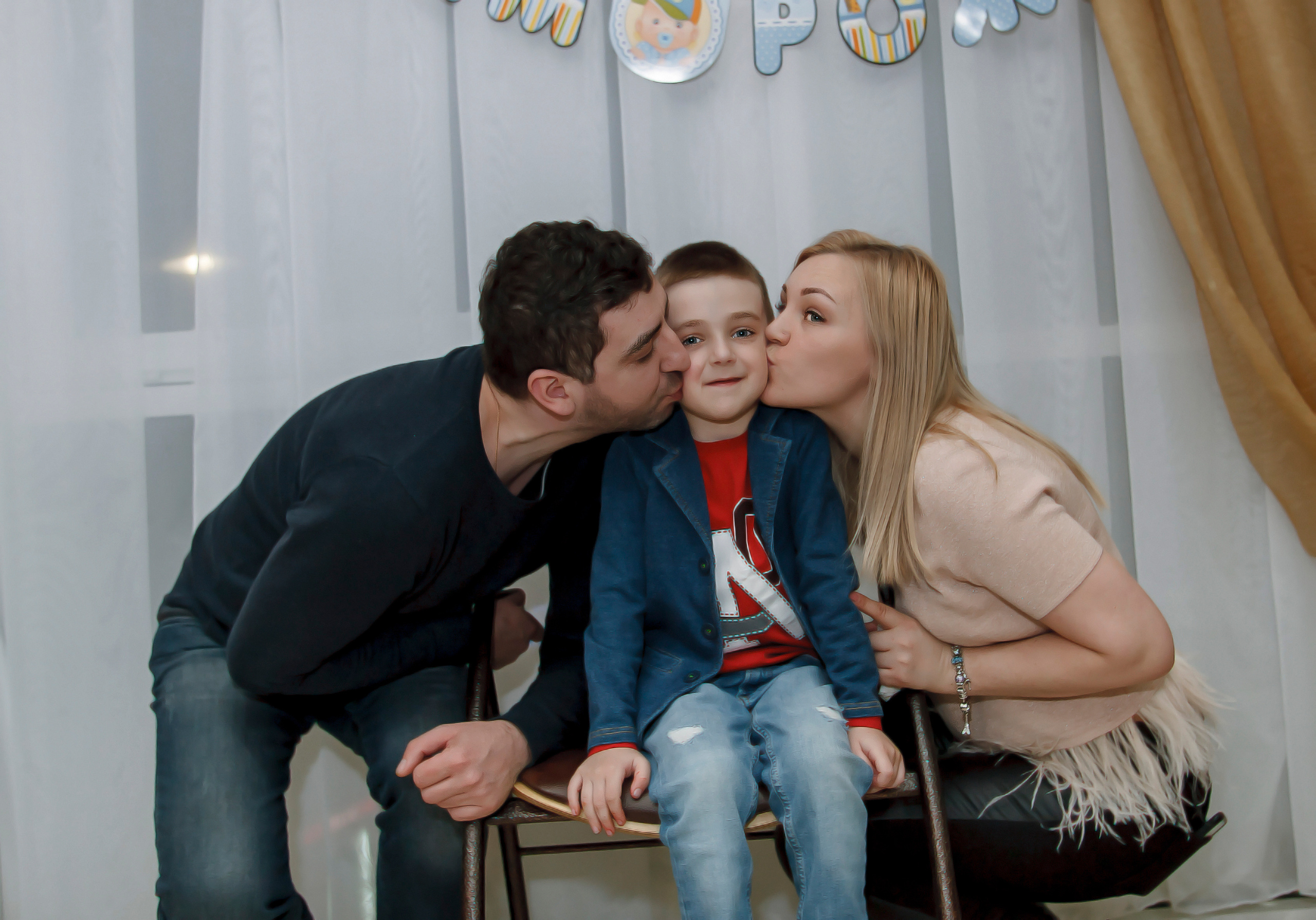 День рождения Максима (6 лет). Репортажная съемка в Москве и области. Анималистика