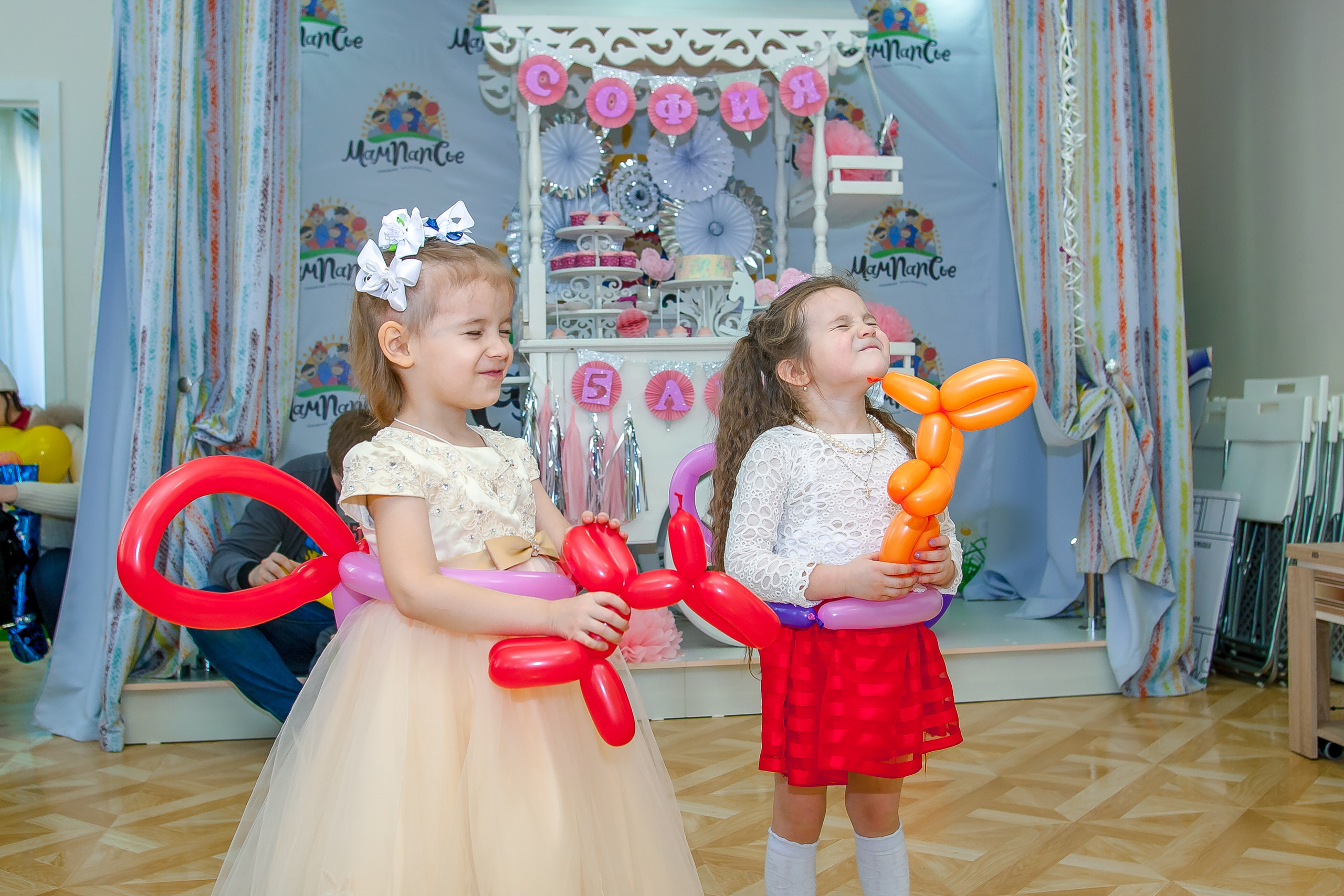 День рождения Софии (5 лет). Репортажная съемка в Москве и области. Анималистика