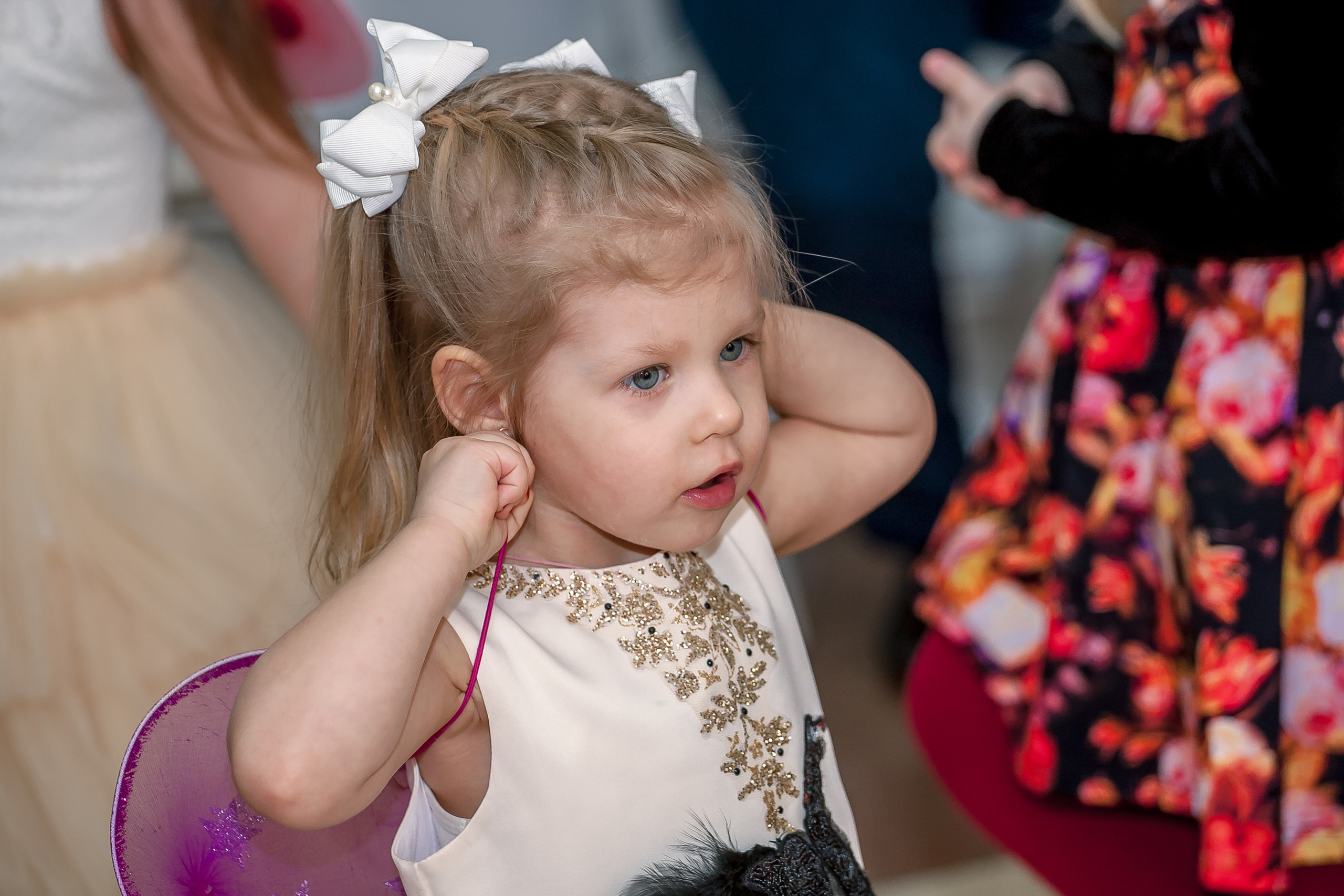 День рождения Маши (1 годик). Репортажная съемка в Москве и области. Анималистика