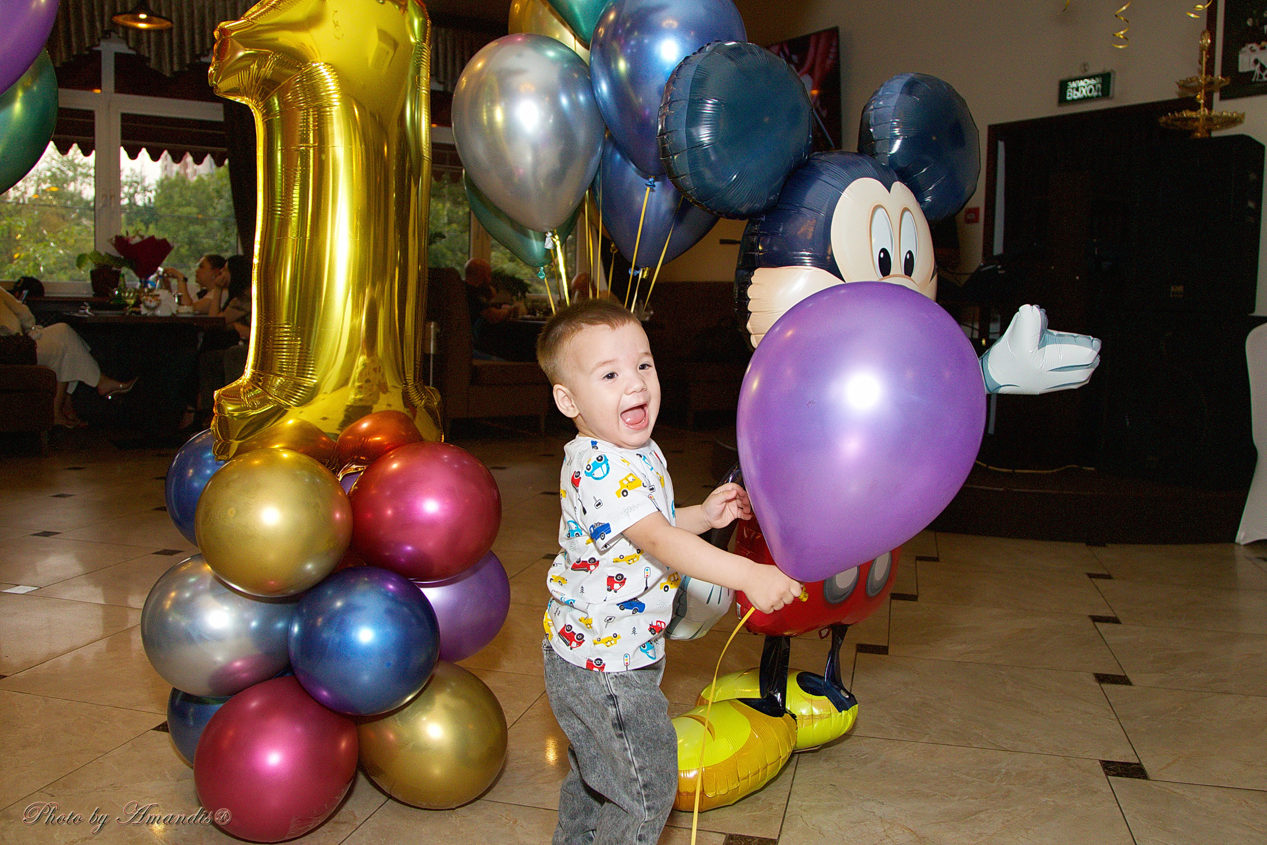 День рождения Марка. Репортажная съемка в Москве и области. Анималистика