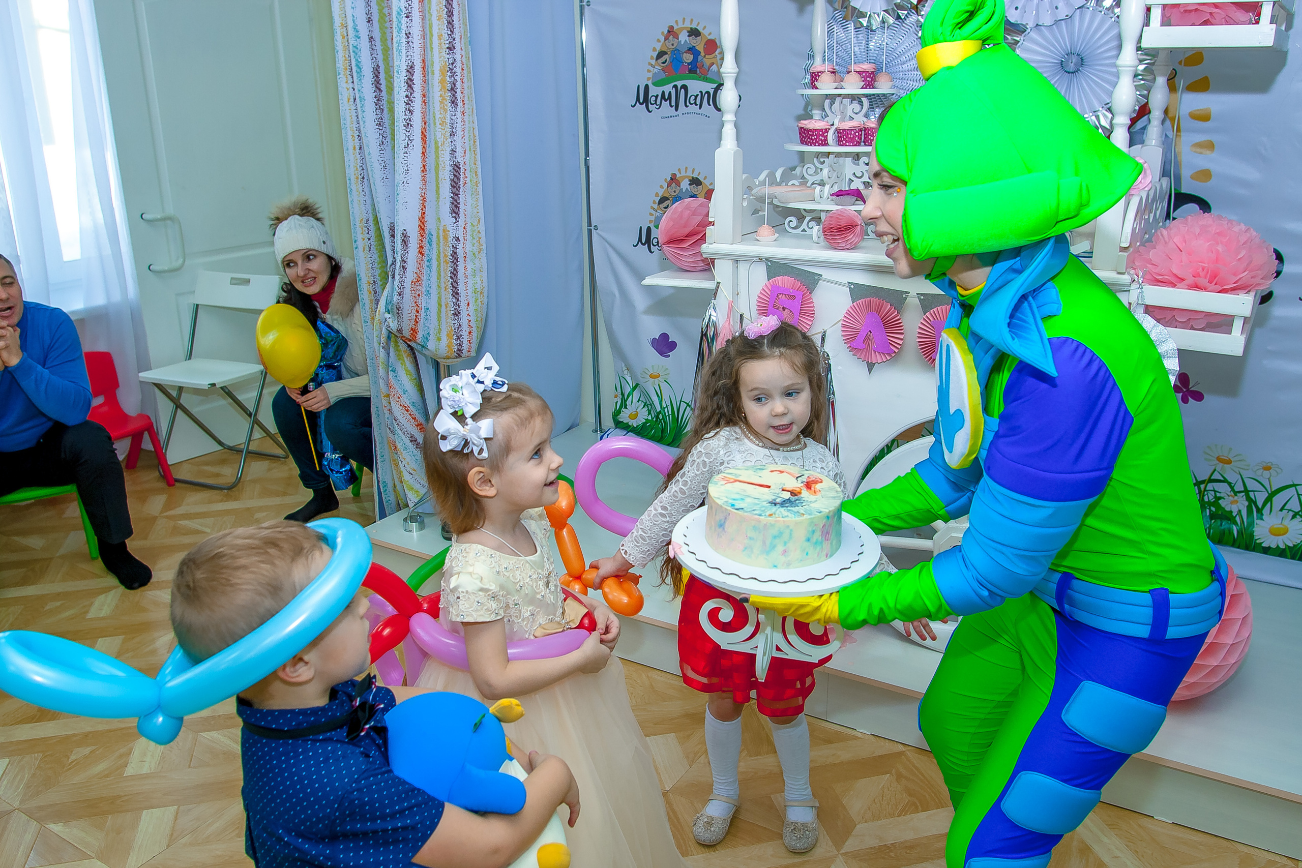 День рождения Софии (5 лет). Репортажная съемка в Москве и области. Анималистика