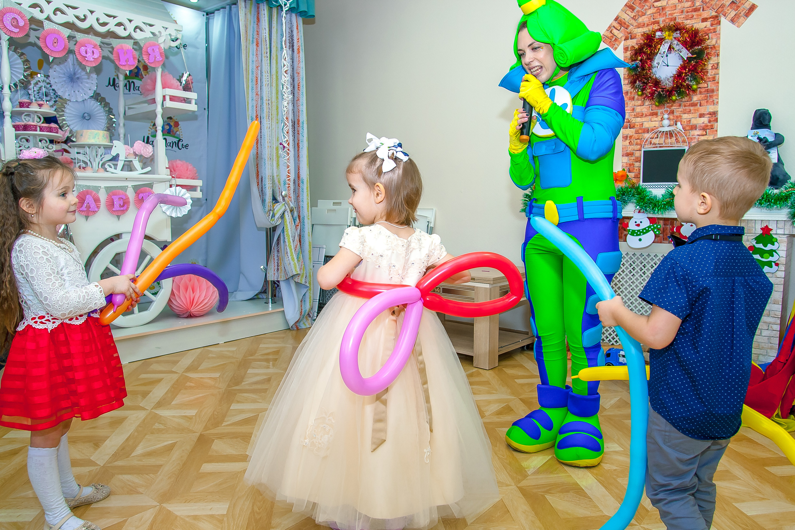 День рождения Софии (5 лет). Репортажная съемка в Москве и области. Анималистика